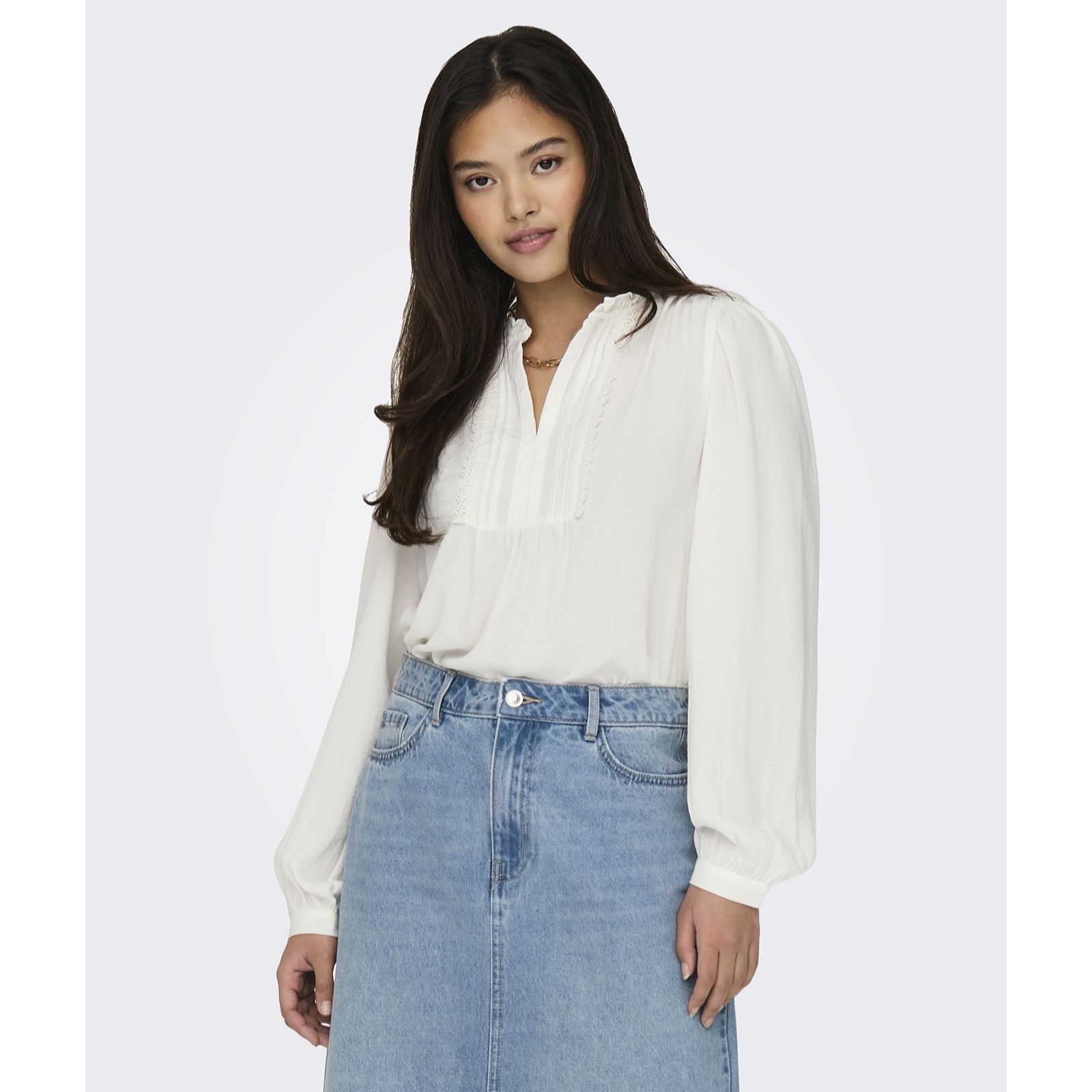 JDY Rachel Pintuck Detail Top