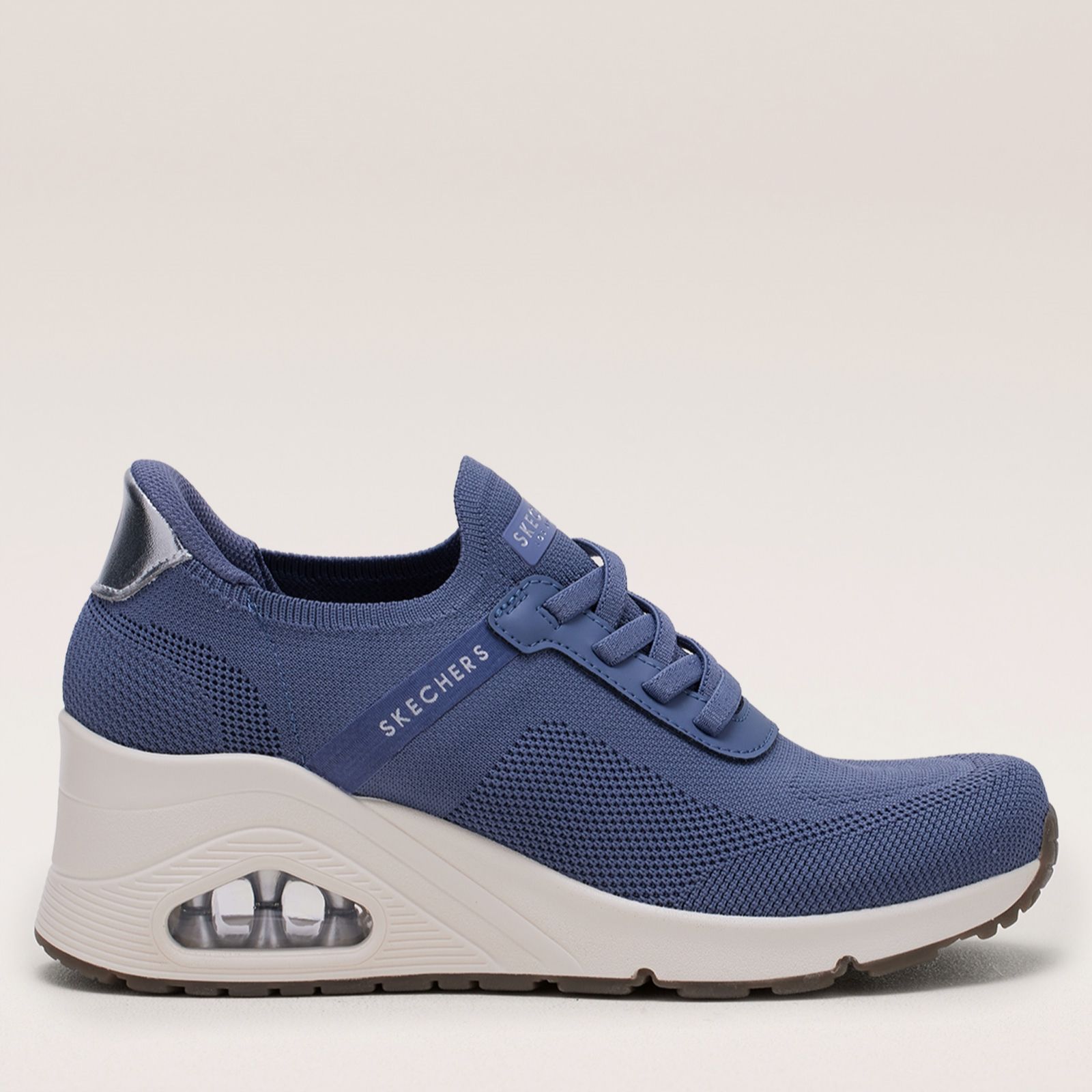 Outlet Skechers Uno Wedge Slip N Knit Slip-Ins Trainer