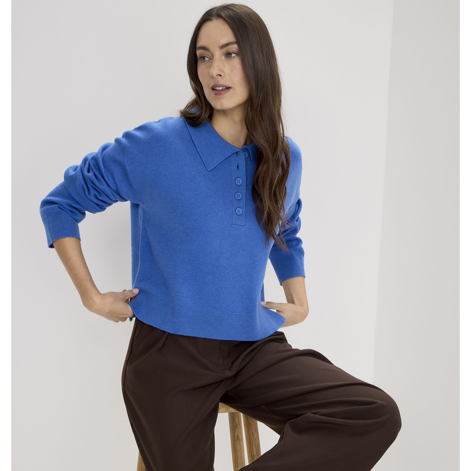 Finery London Azura Collar Knit Jumper