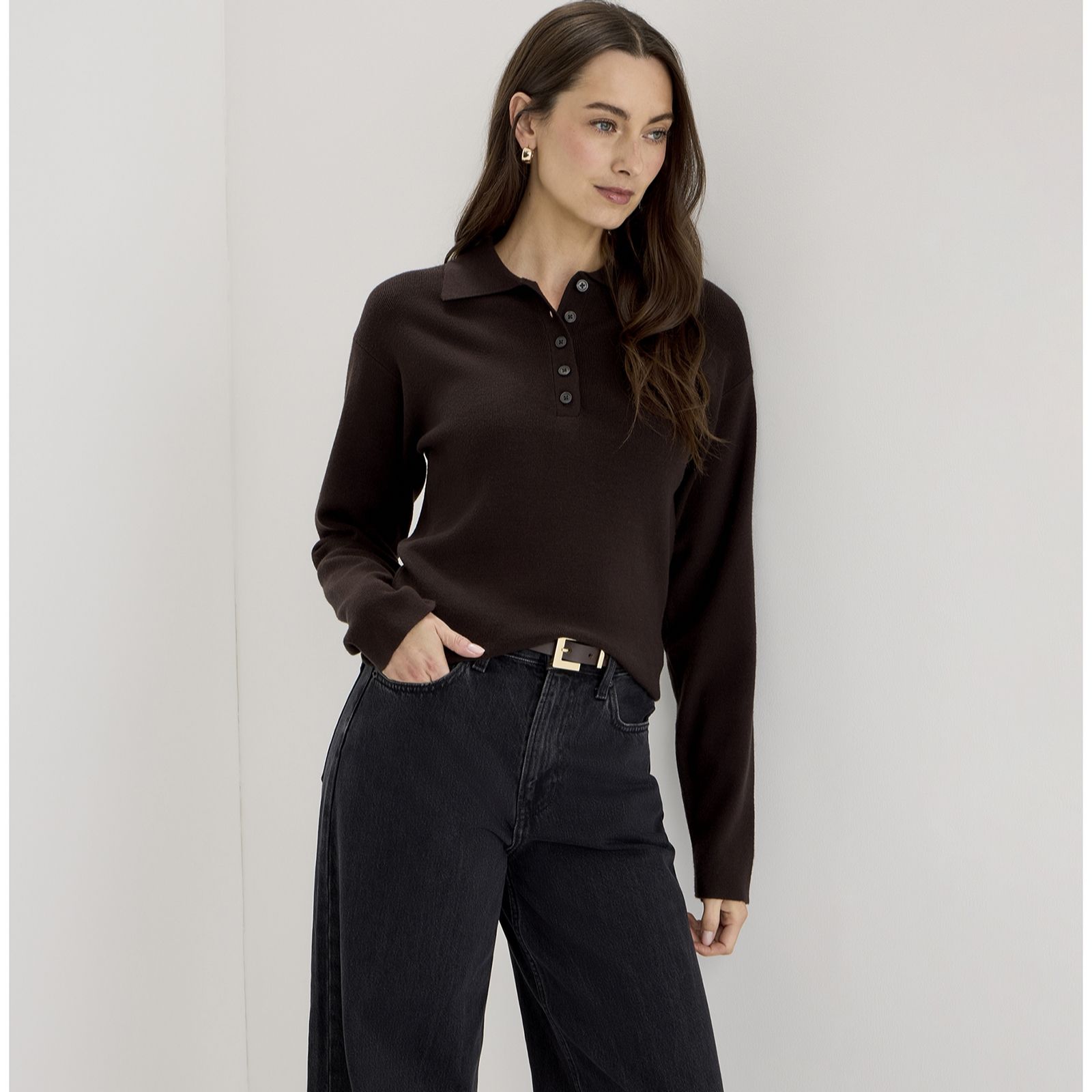 Finery London Azura Collar Knit Jumper