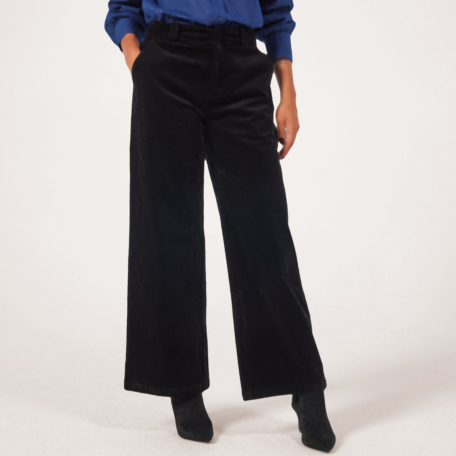 Ben de Lisi Corduroy Wide Leg Trouser Standard