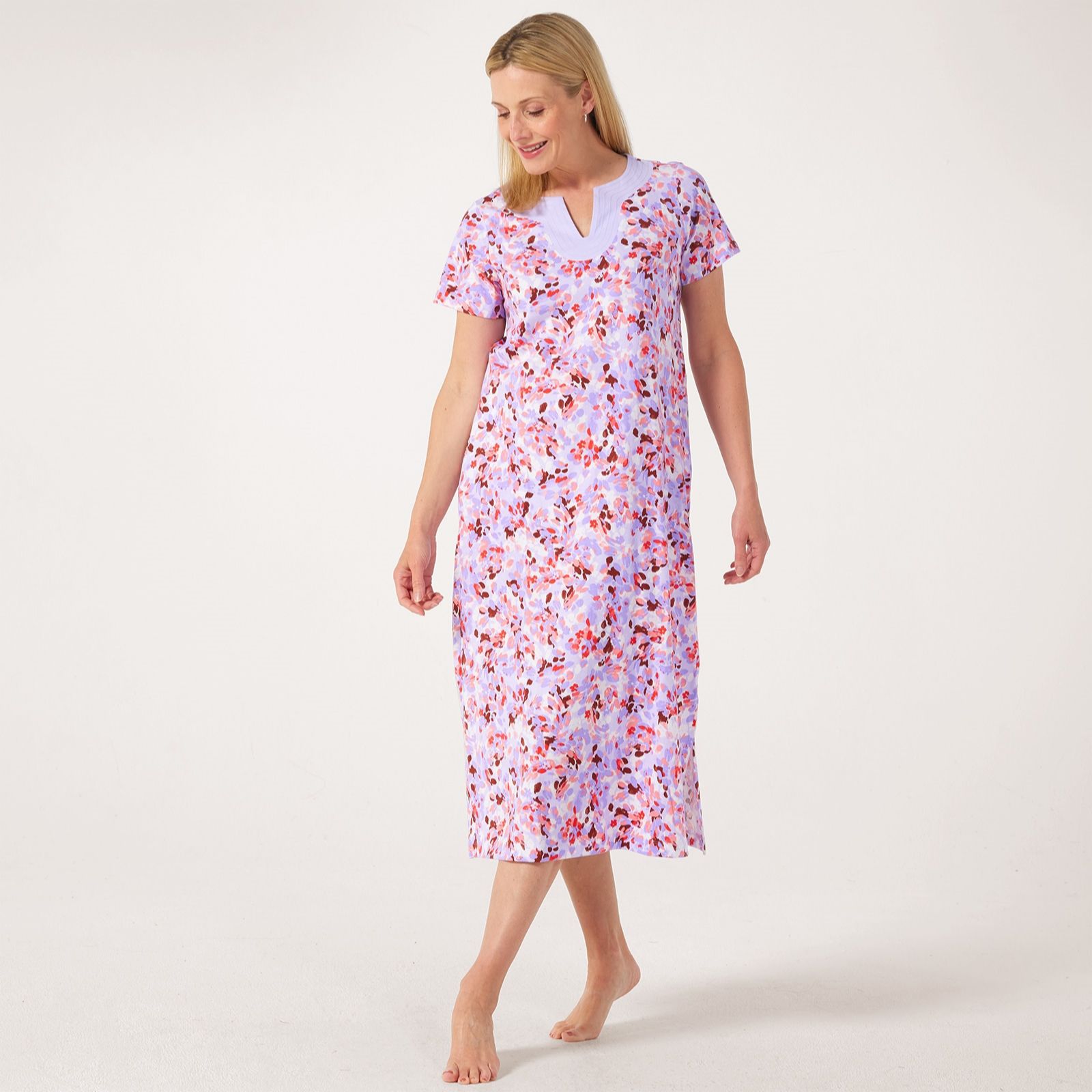 Carole Hochman 100% Cotton Lounge Dress