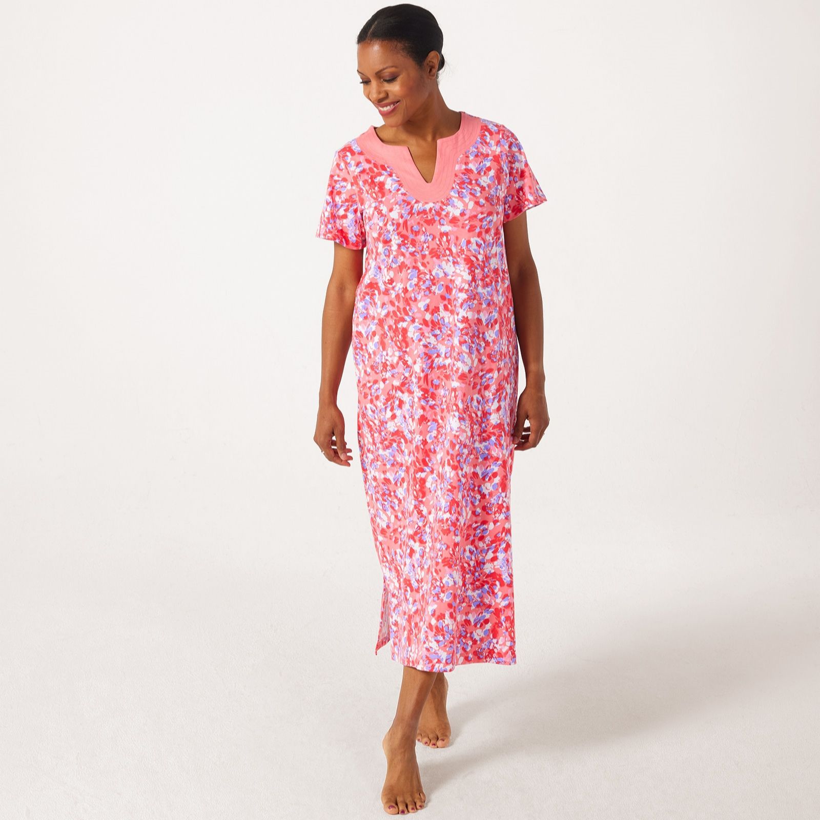 Carole Hochman 100% Cotton Lounge Dress