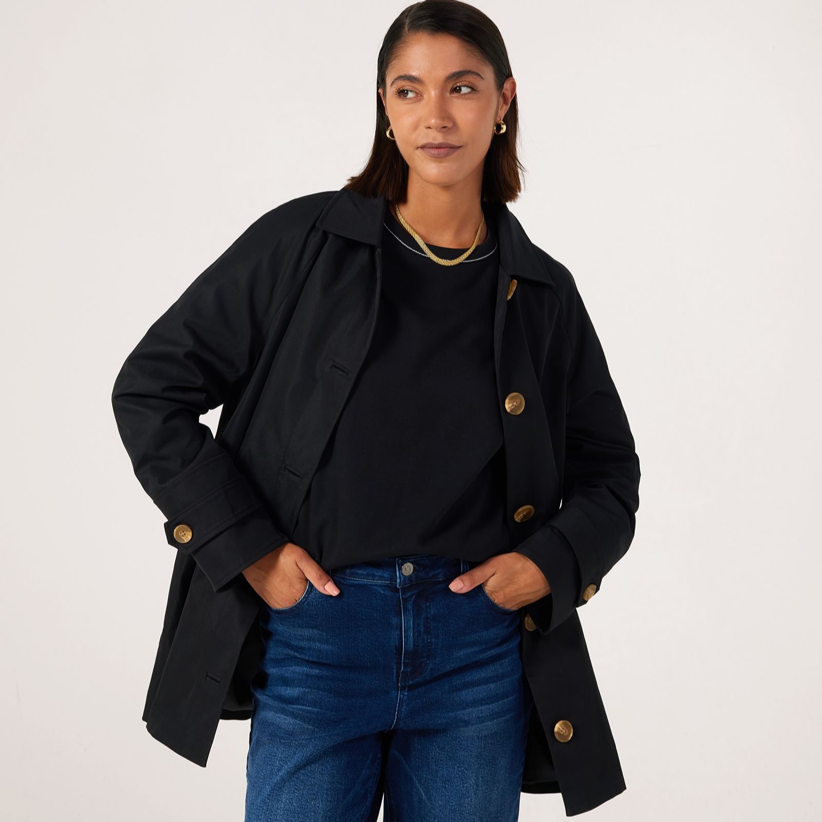 Ben De Lisi Mid Length Trench Coat