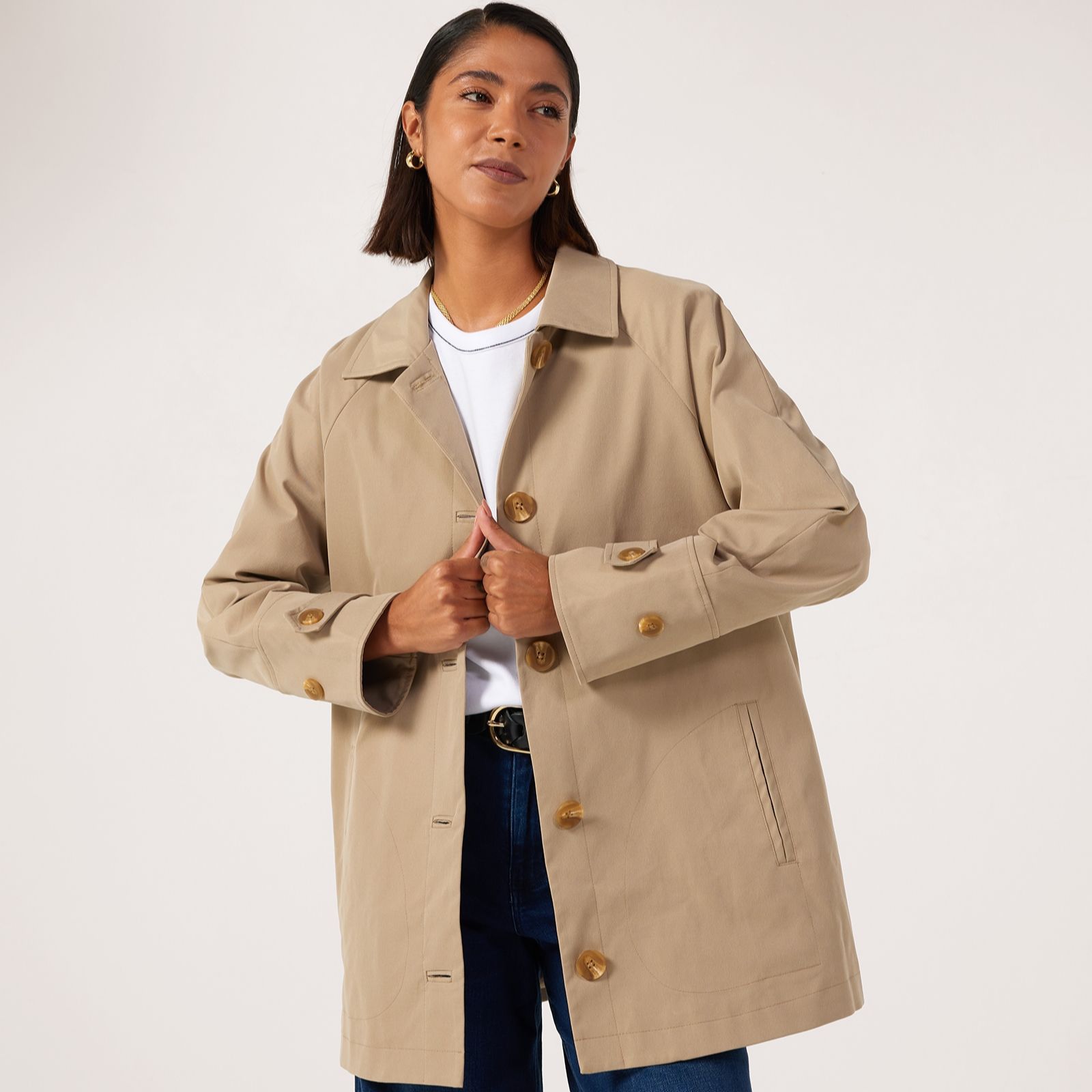 Ben De Lisi Mid Length Trench Coat