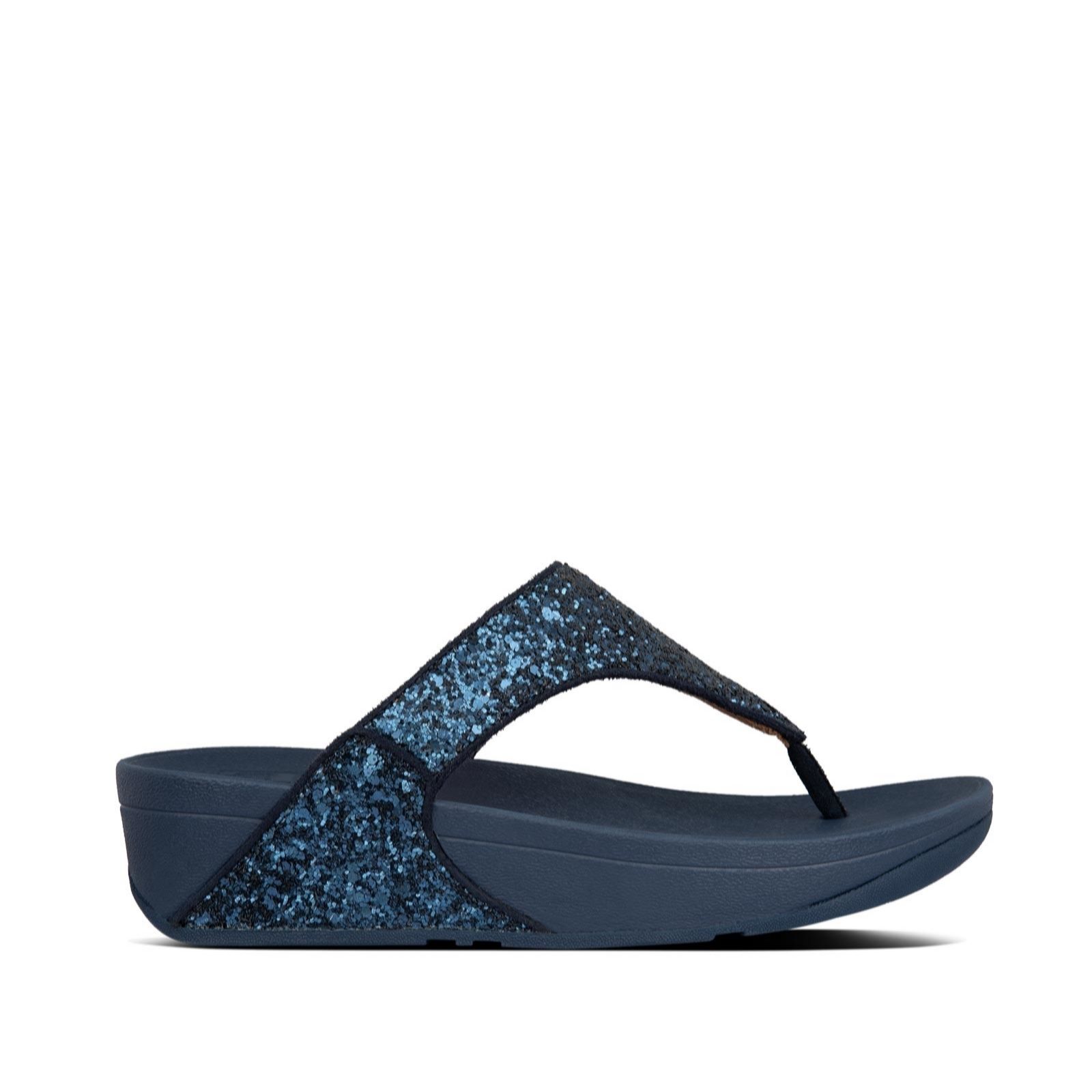 Outlet Fitfop Lulu Glitter Toe Thong Sandal