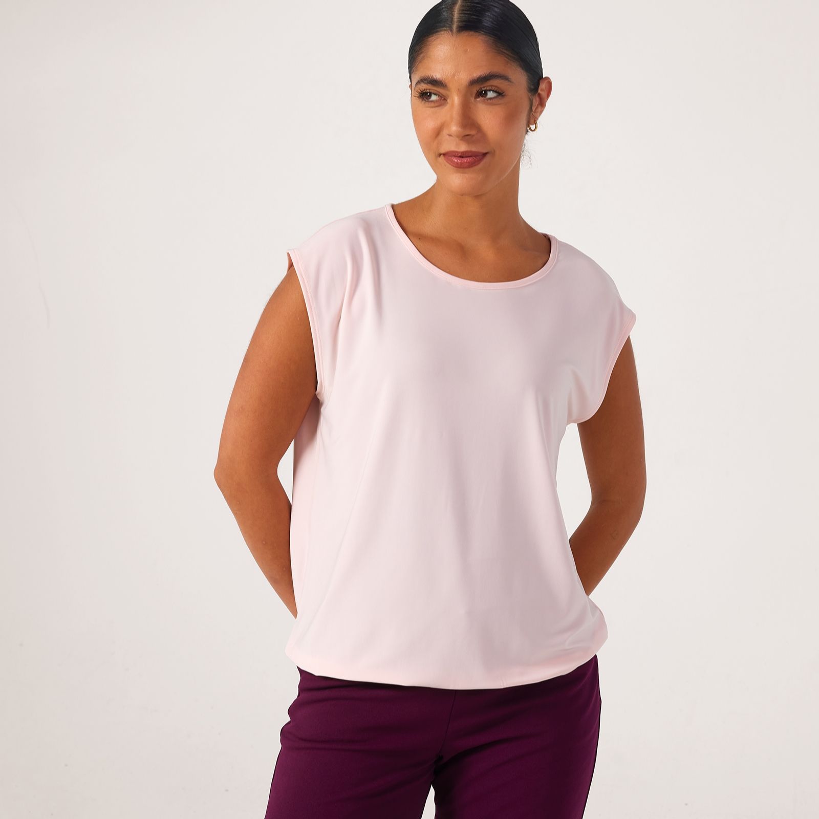 Kim & Co Deluxe Brazil Jersey Blouson Top