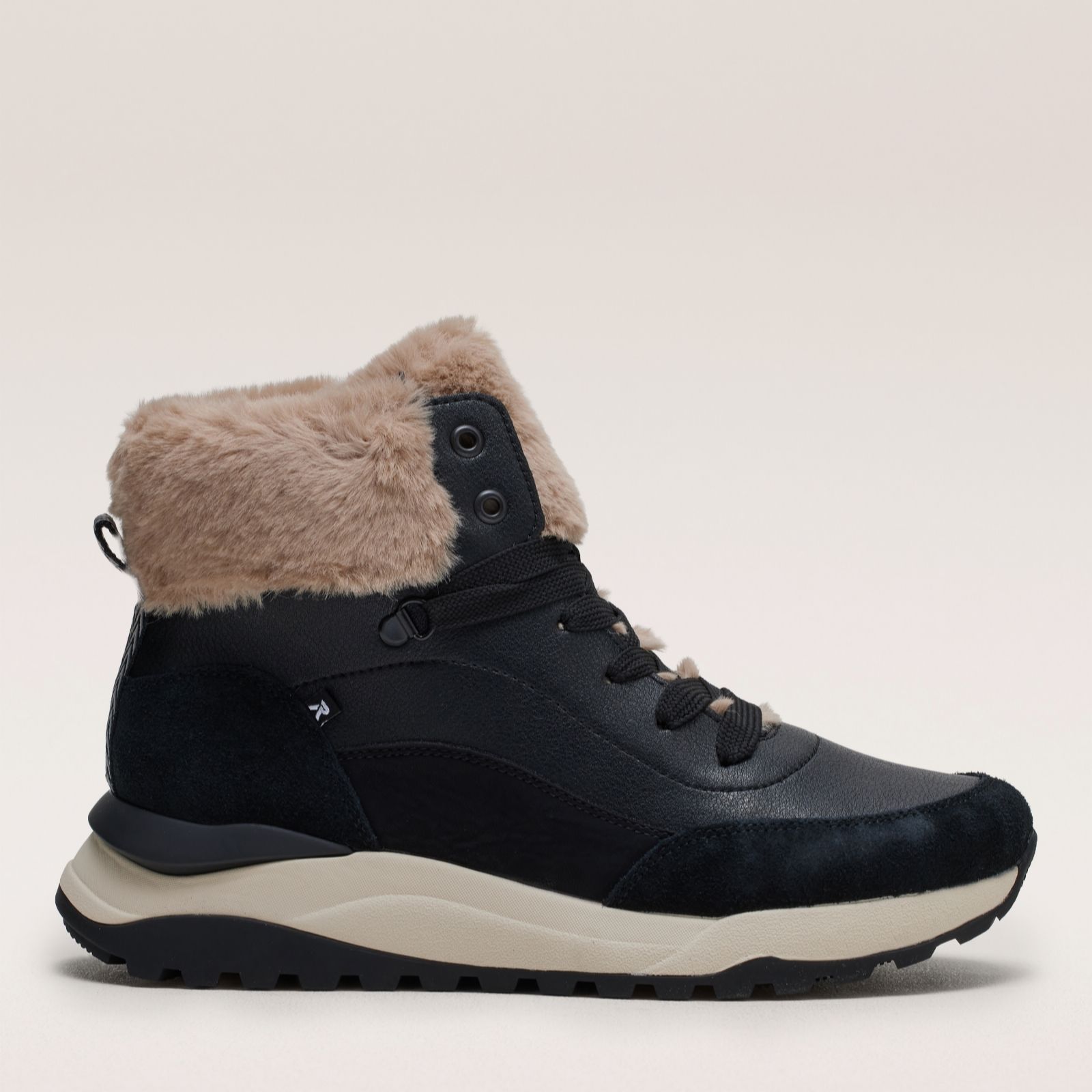 Rieker Leather Wool Lined Water Resistant Boot