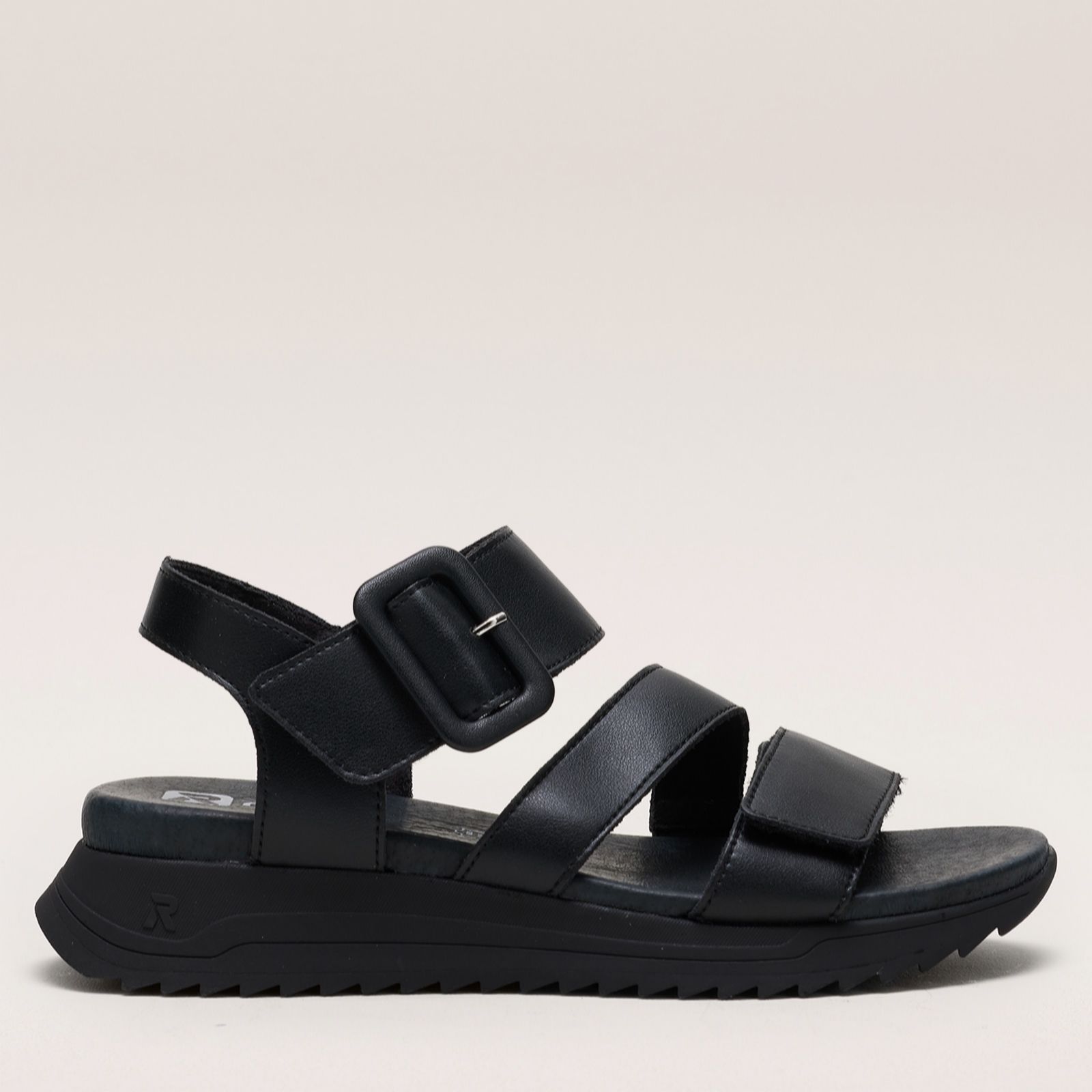 Outlet Rieker Leather Sporty Sandal