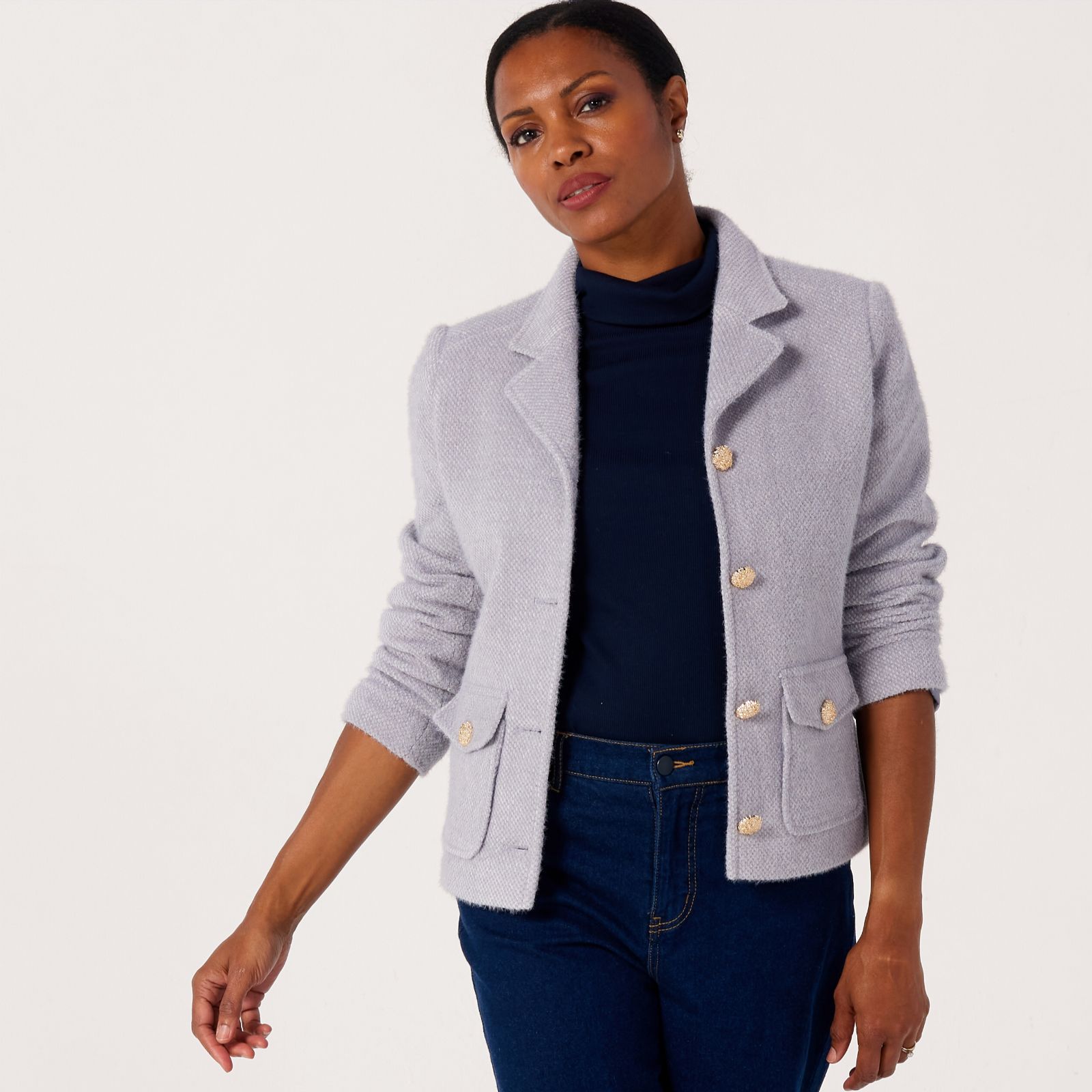 Helene Berman Super Soft Textured Jacket