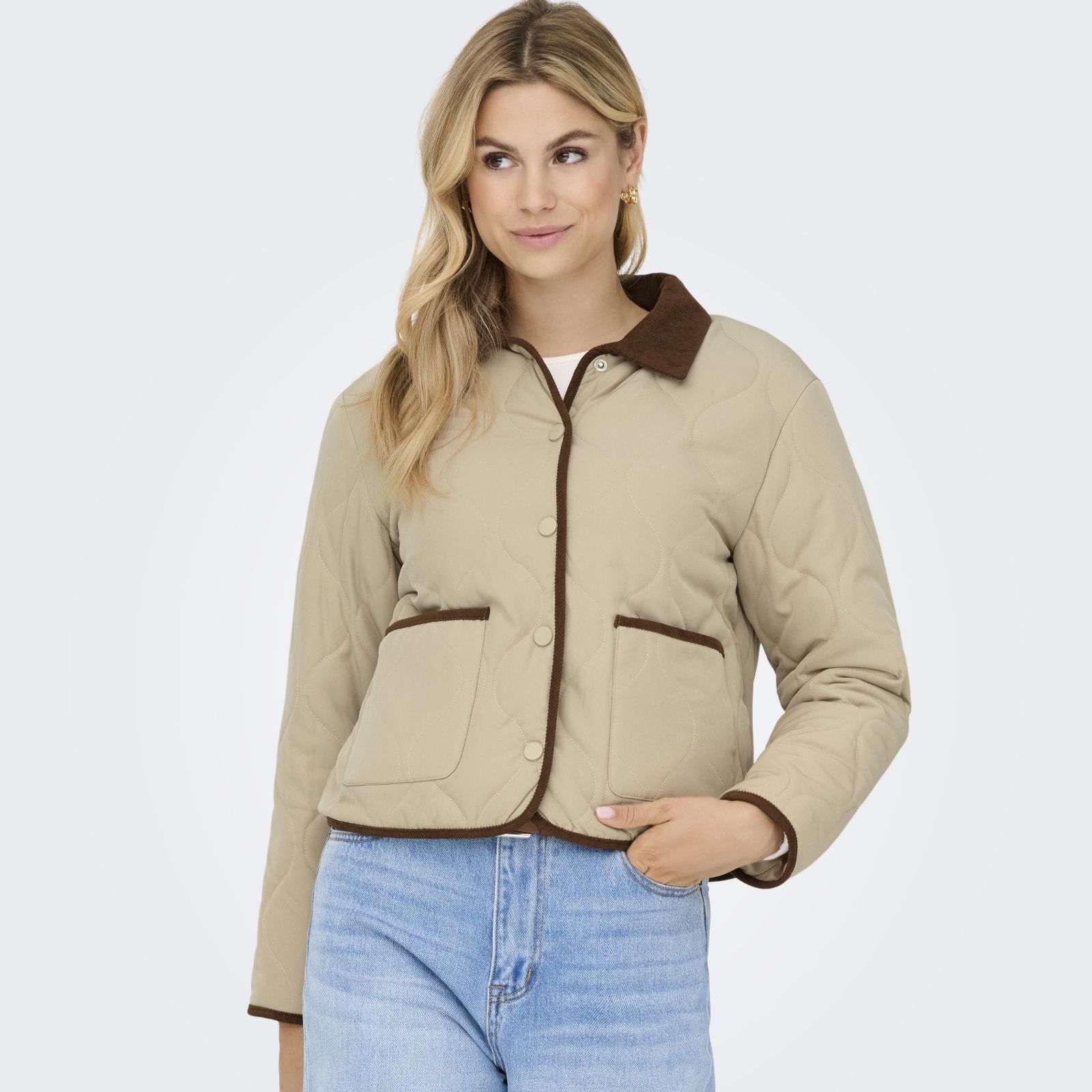 JDY Paula Quilted Barn Jacket