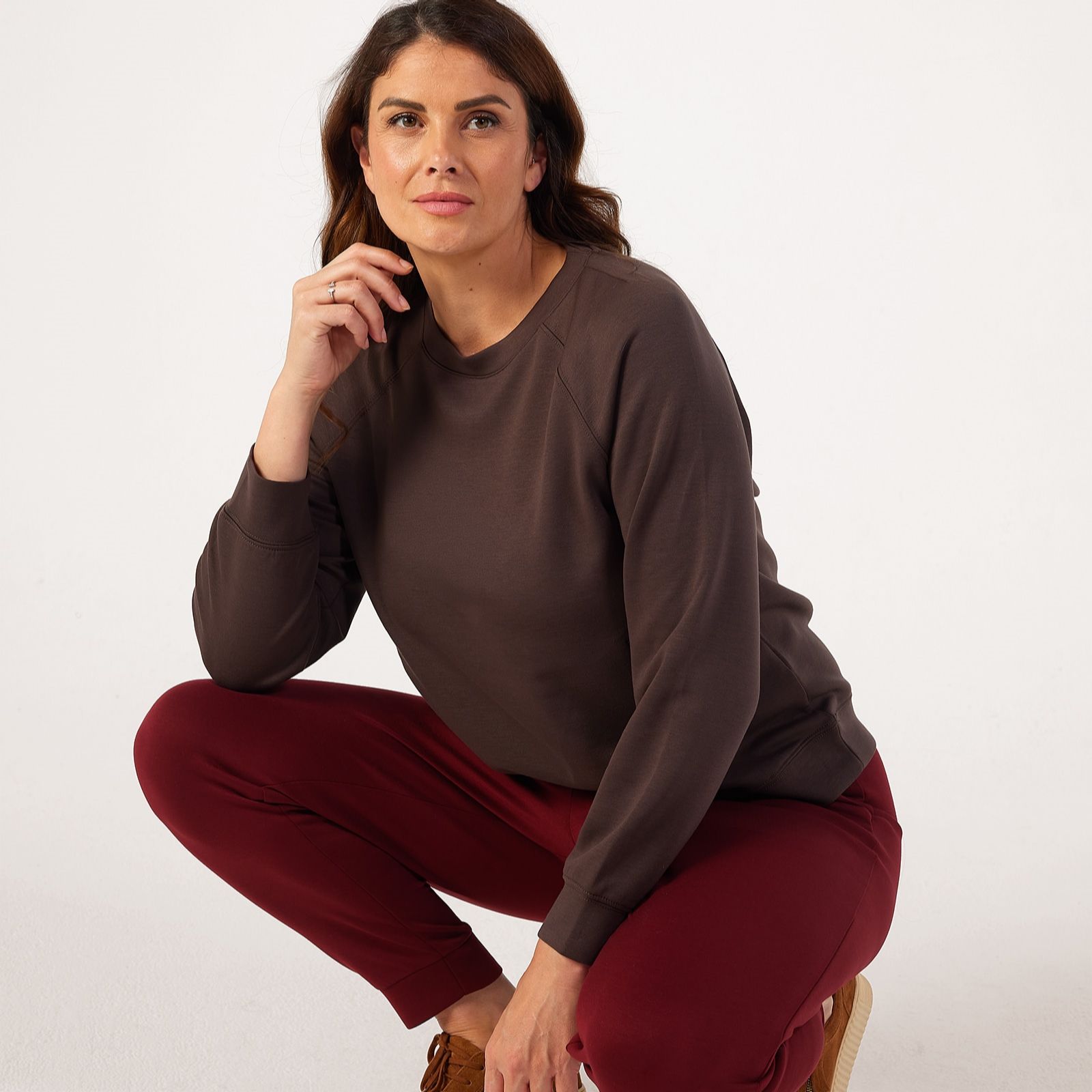 Denim & Co Super Soft Crew Neck Jumper
