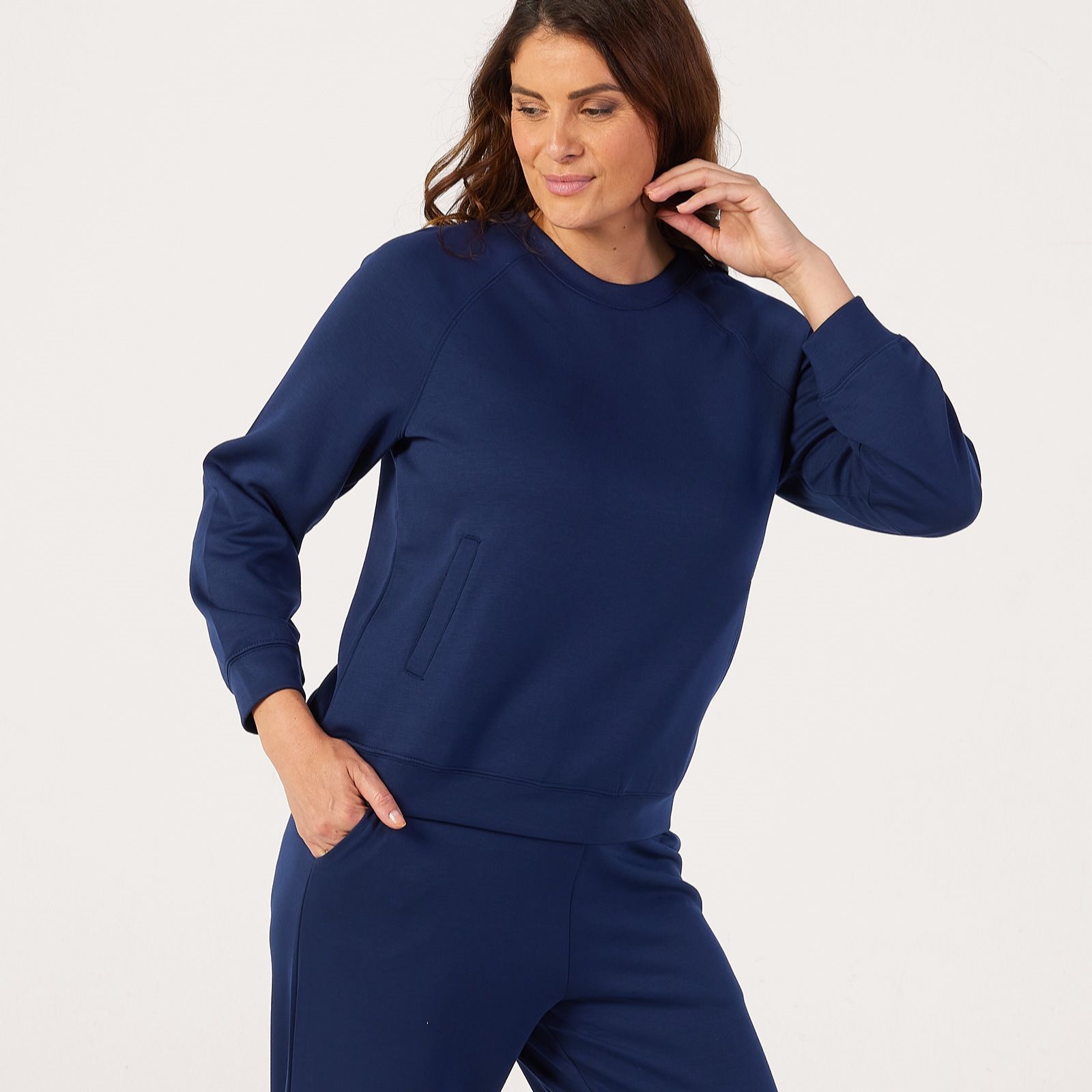 Denim & Co Super Soft Crew Neck Jumper