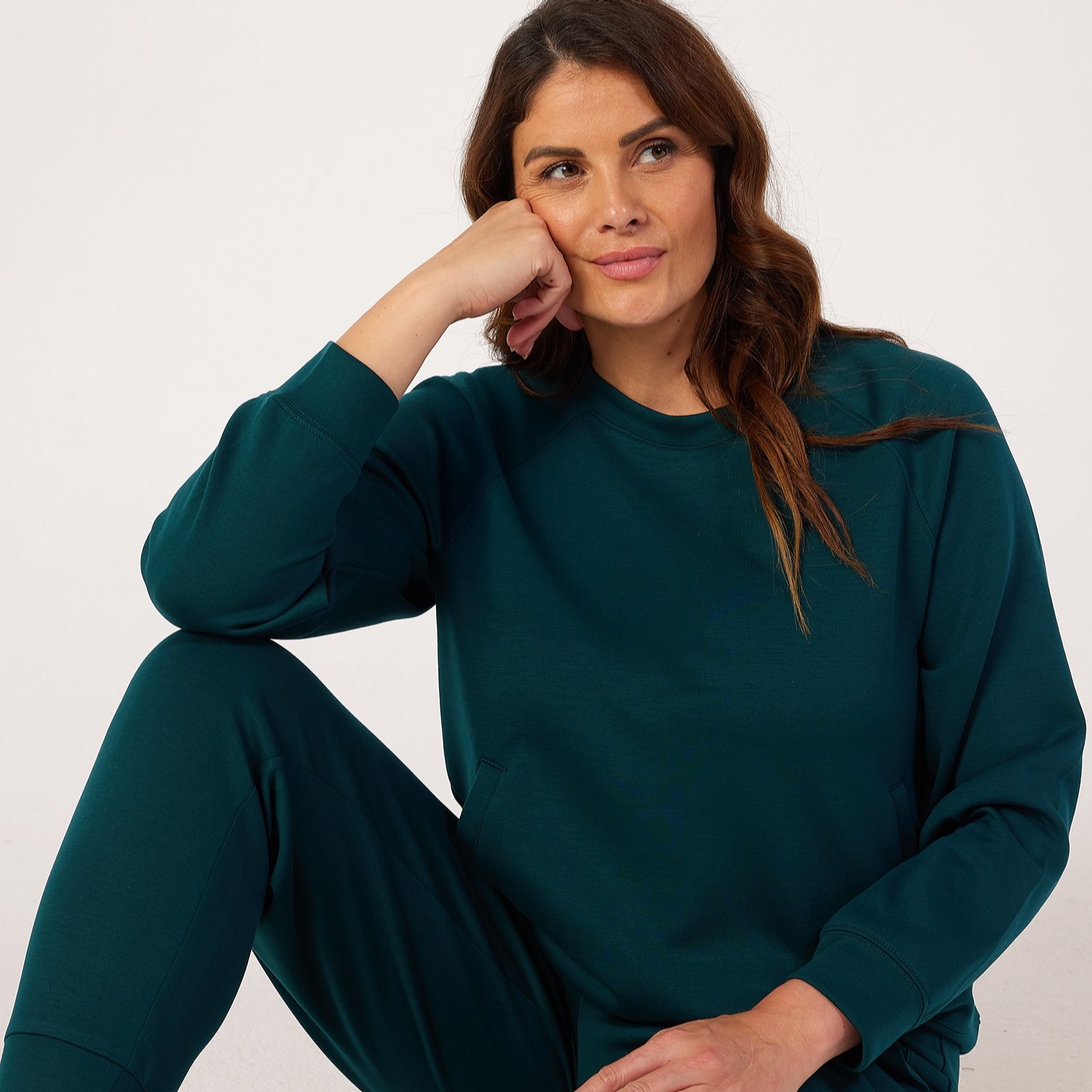 Denim & Co Super Soft Crew Neck Jumper