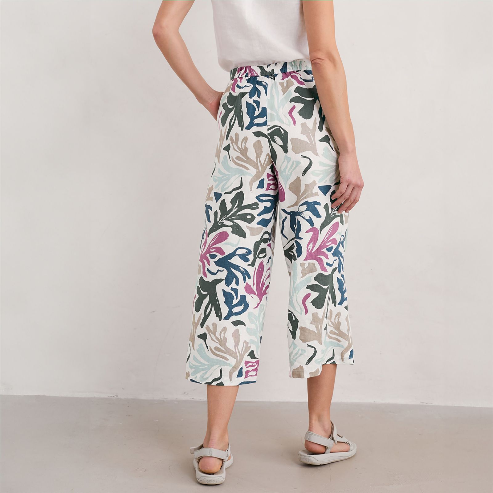 Seasalt Cornwall Peaceful Haven Culottes - QVC UK