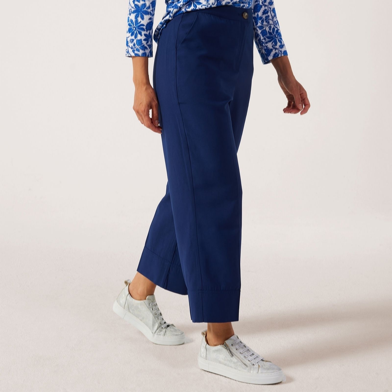 Ruth Langsford Ankle Deep Hem Trousers Petite