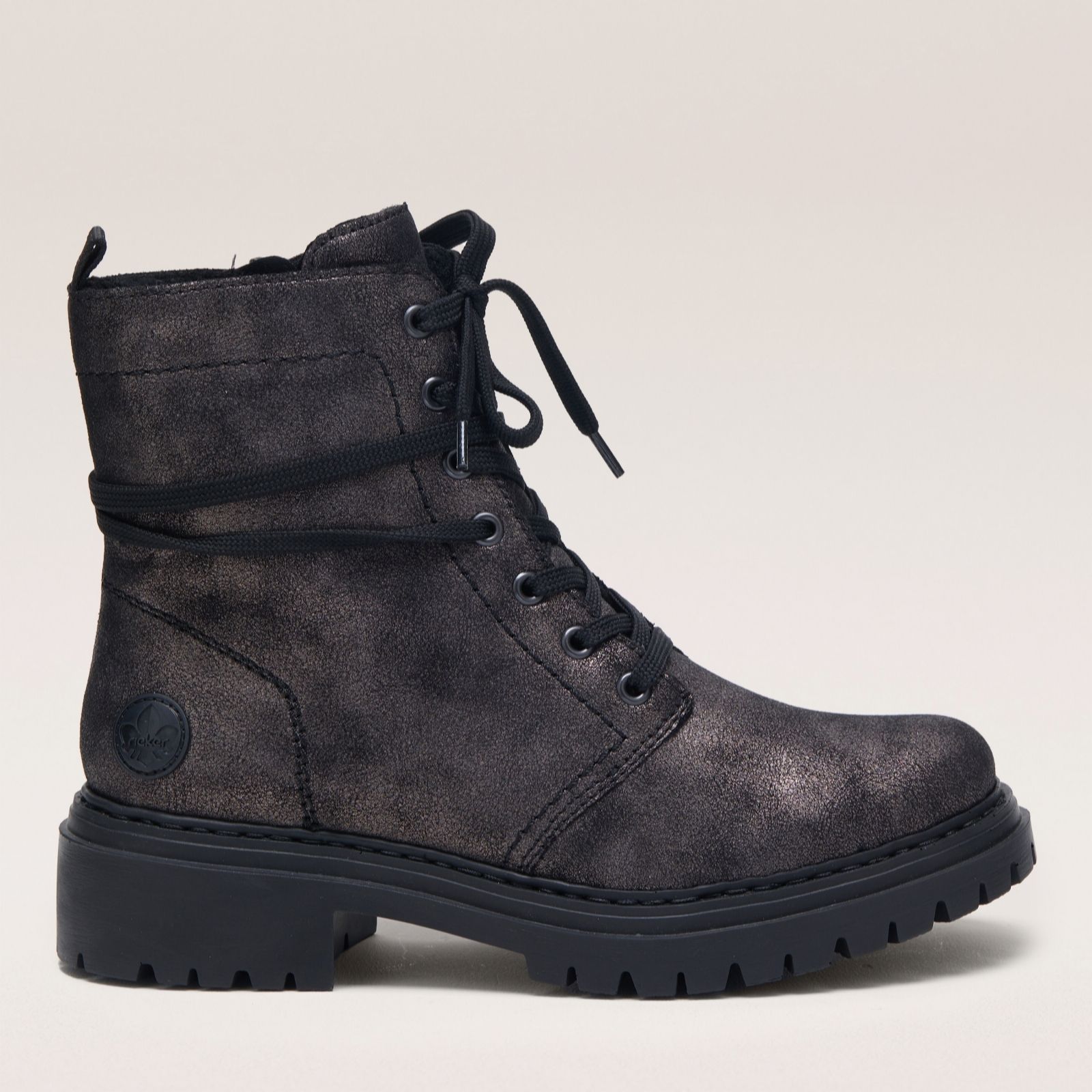 Outlet Rieker Warm Lined Lace Up Boot