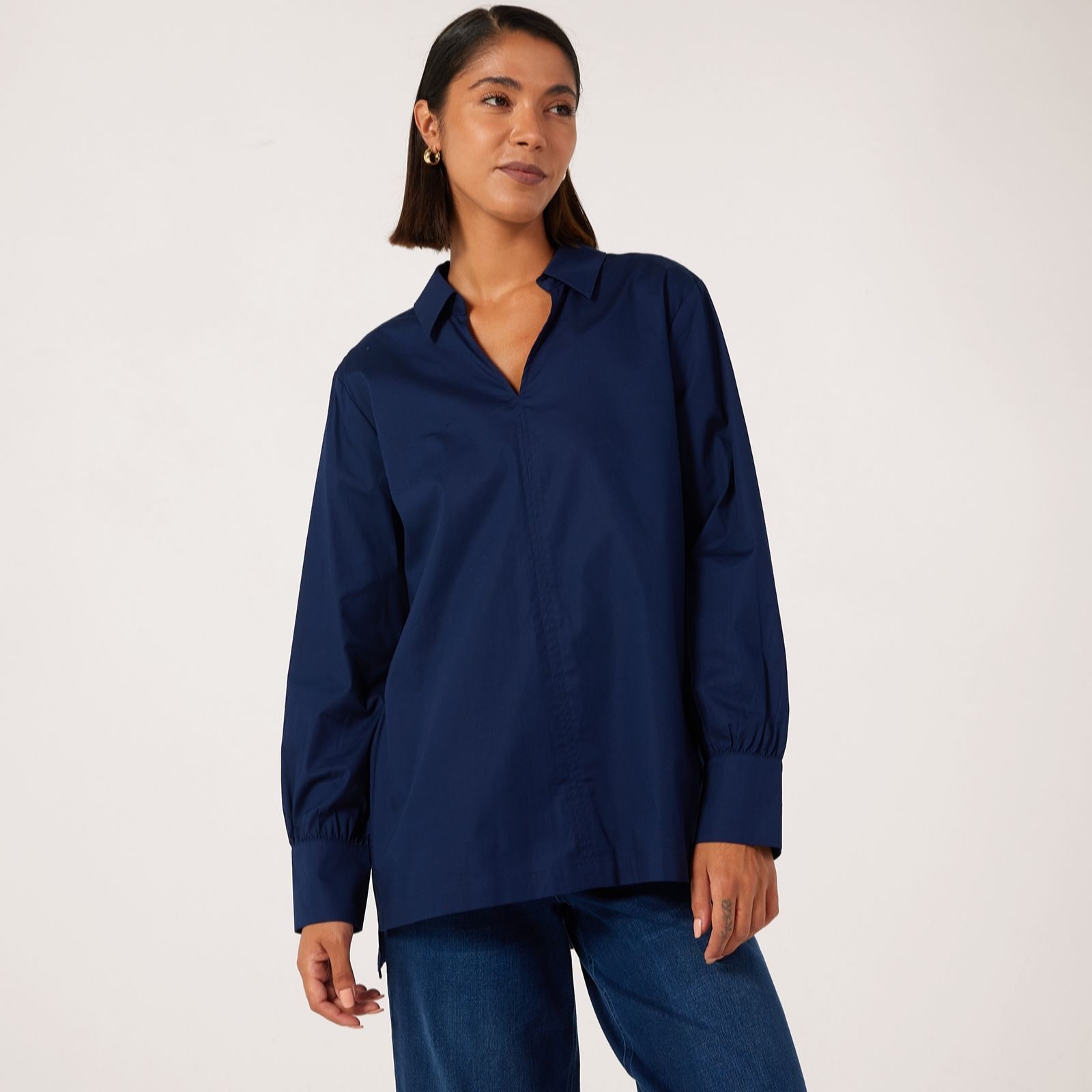 Ben De Lisi Cotton Collared Shirt