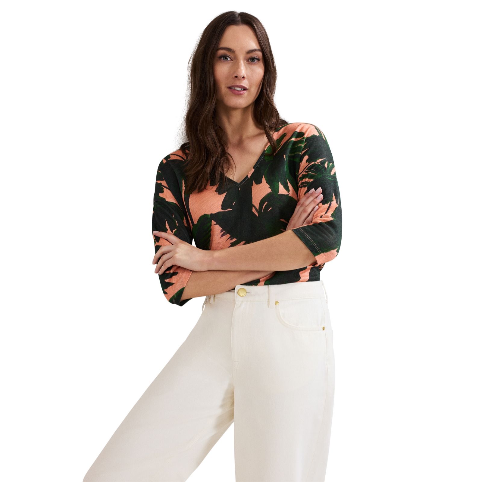 Phase Eight Flossie Linen Top