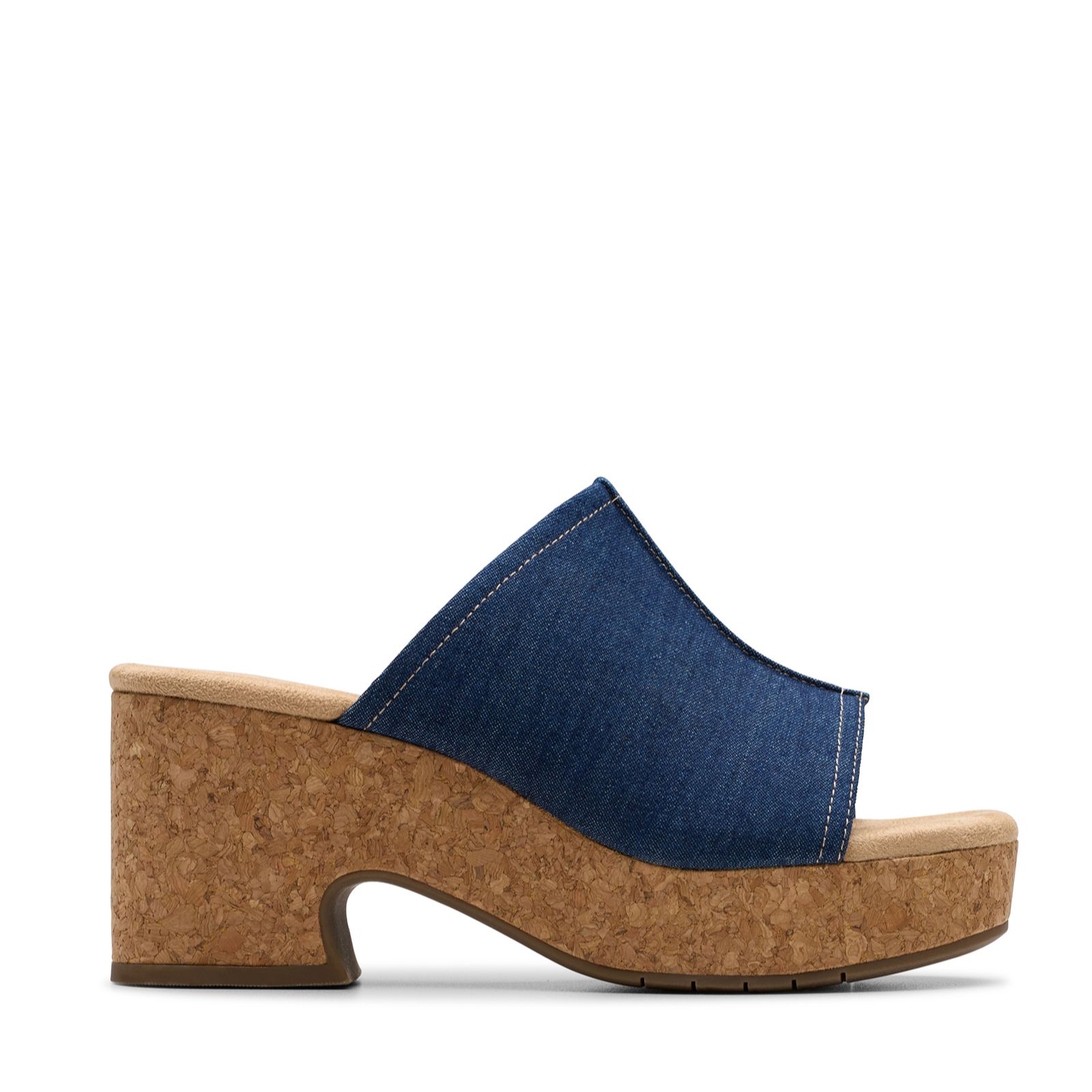 Outlet Clarks Nerisa Vine Cork Wedge Sandal