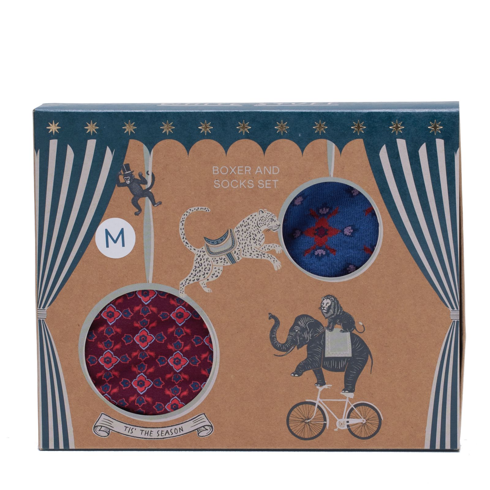 White Stuff Men's Boxers and Socks Gift Set