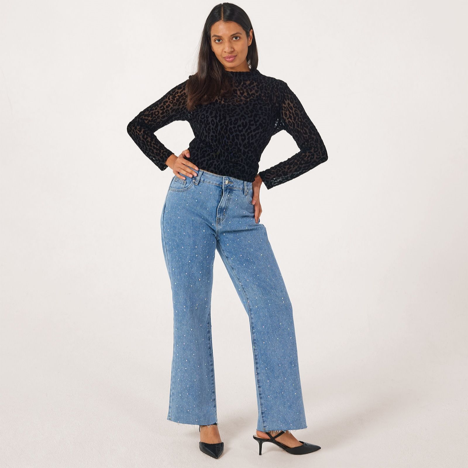 Izabel London Hot Fix Jean
