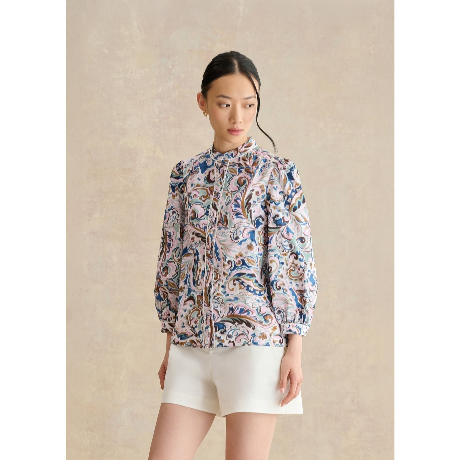 Hobbs London Soraya Cotton Blouse