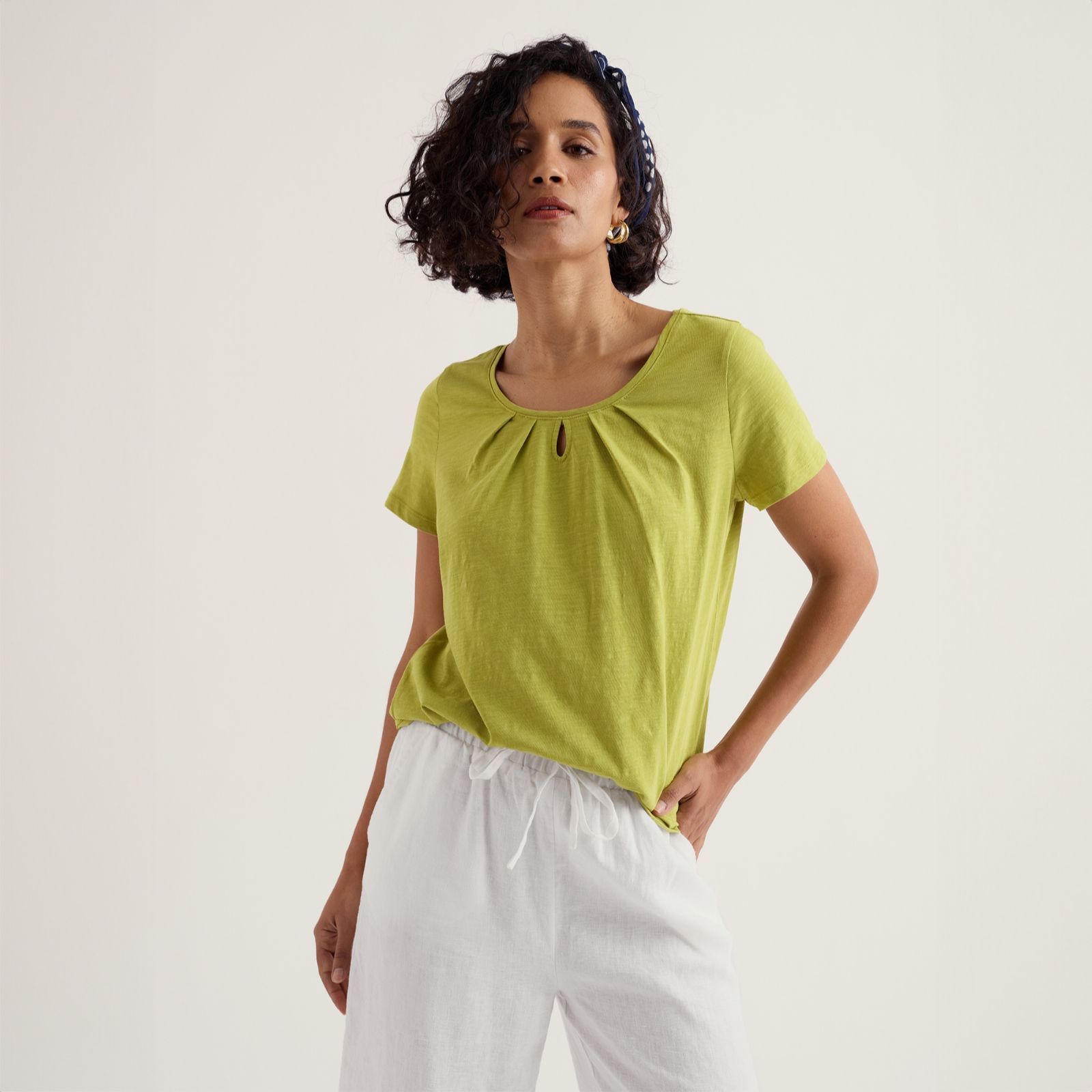 Seasalt Cornwall Solid Appletree T-Shirt