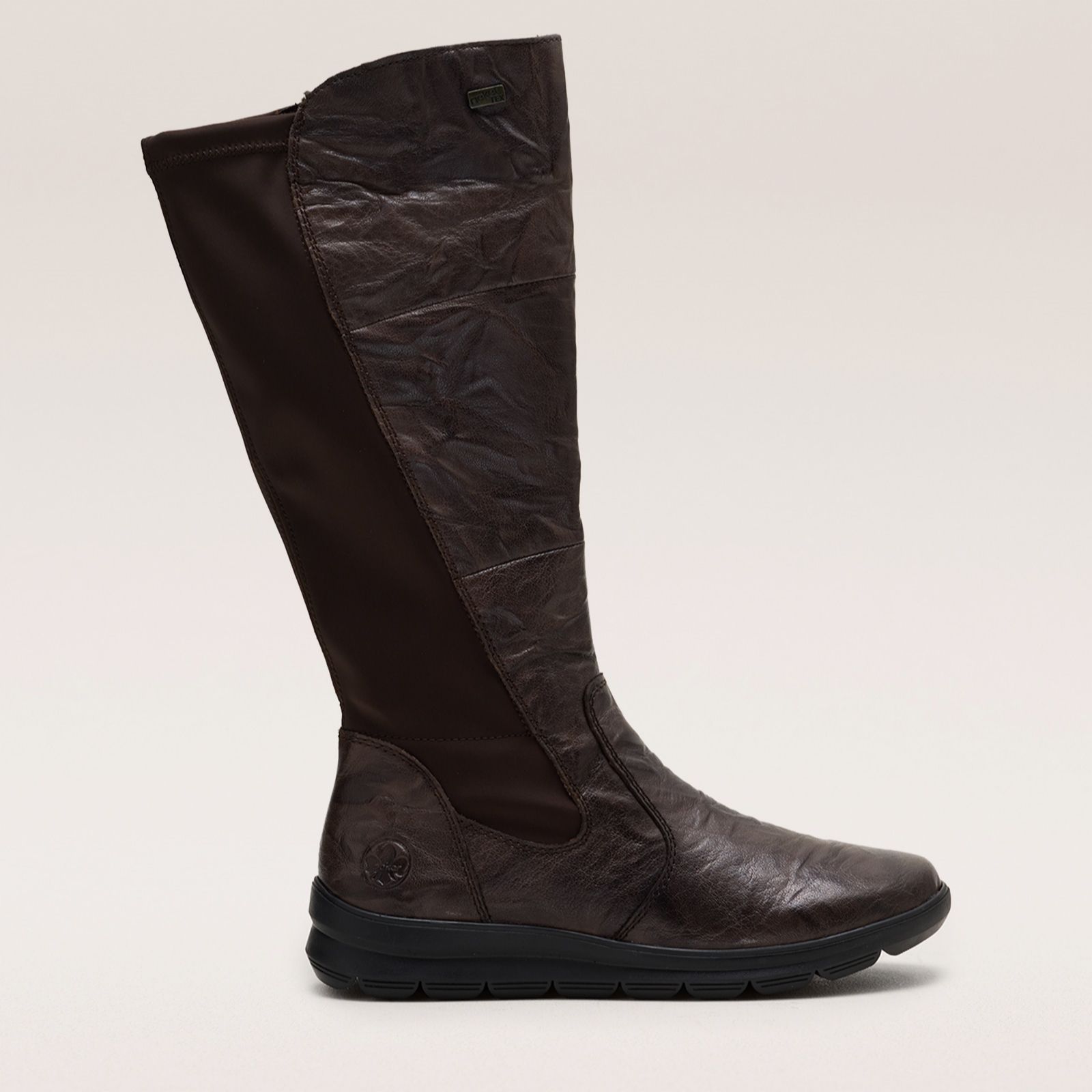 Rieker Water Resistant Velour Lined Long Boot