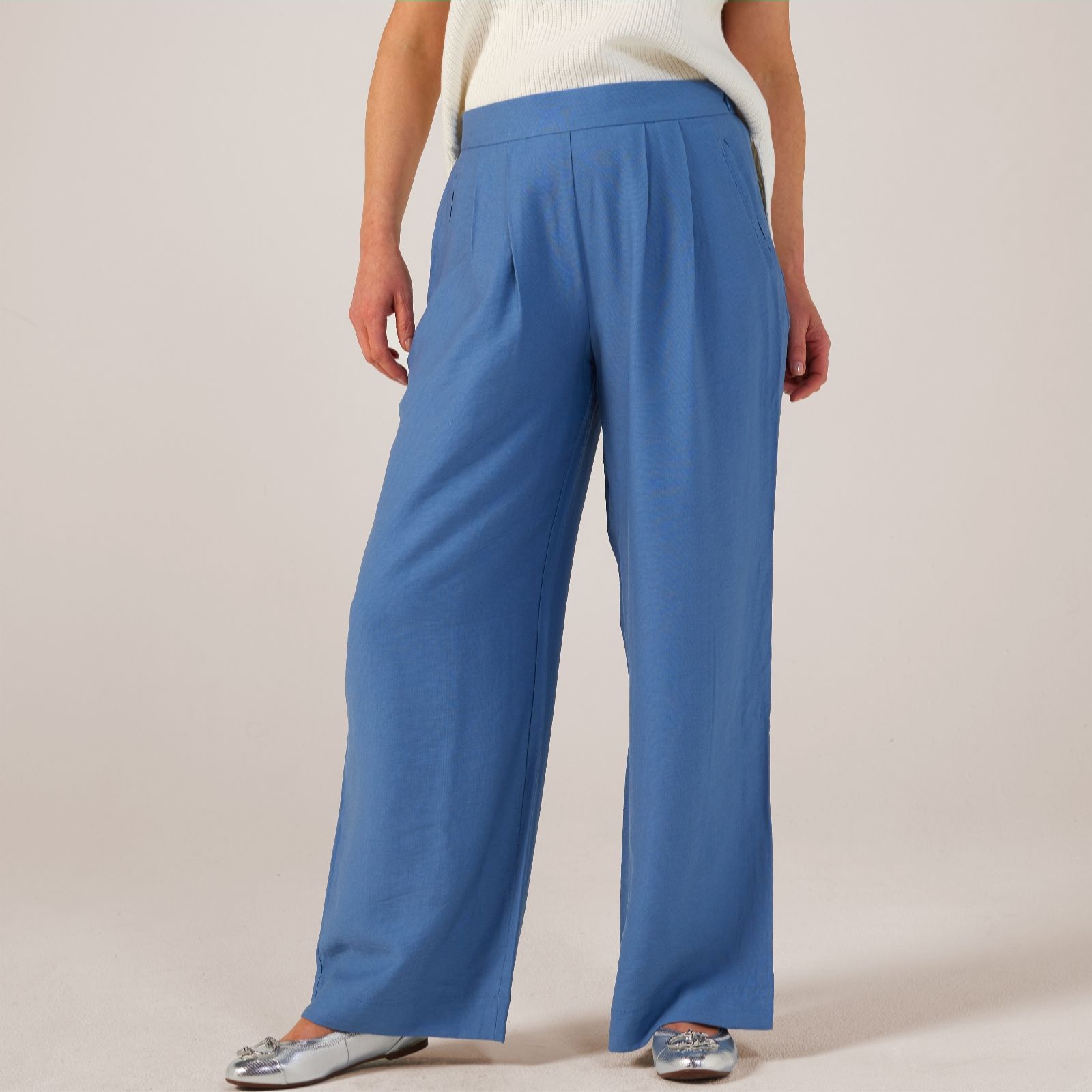 Wynne Layers Sedona Pleated Trousers QVC UK