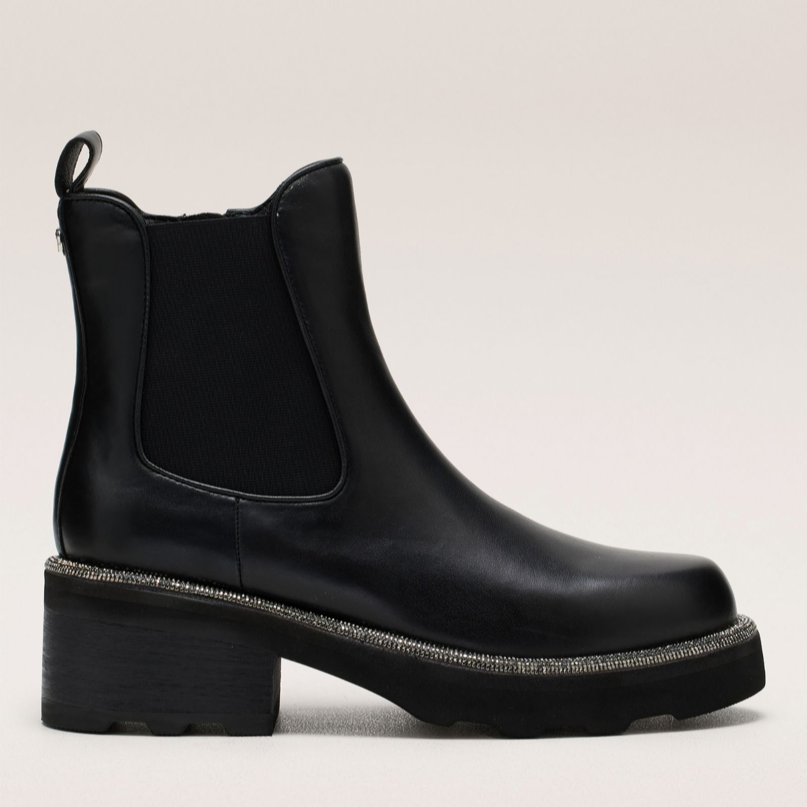 Outlet Moda In Pelle Blanda Leather Boot