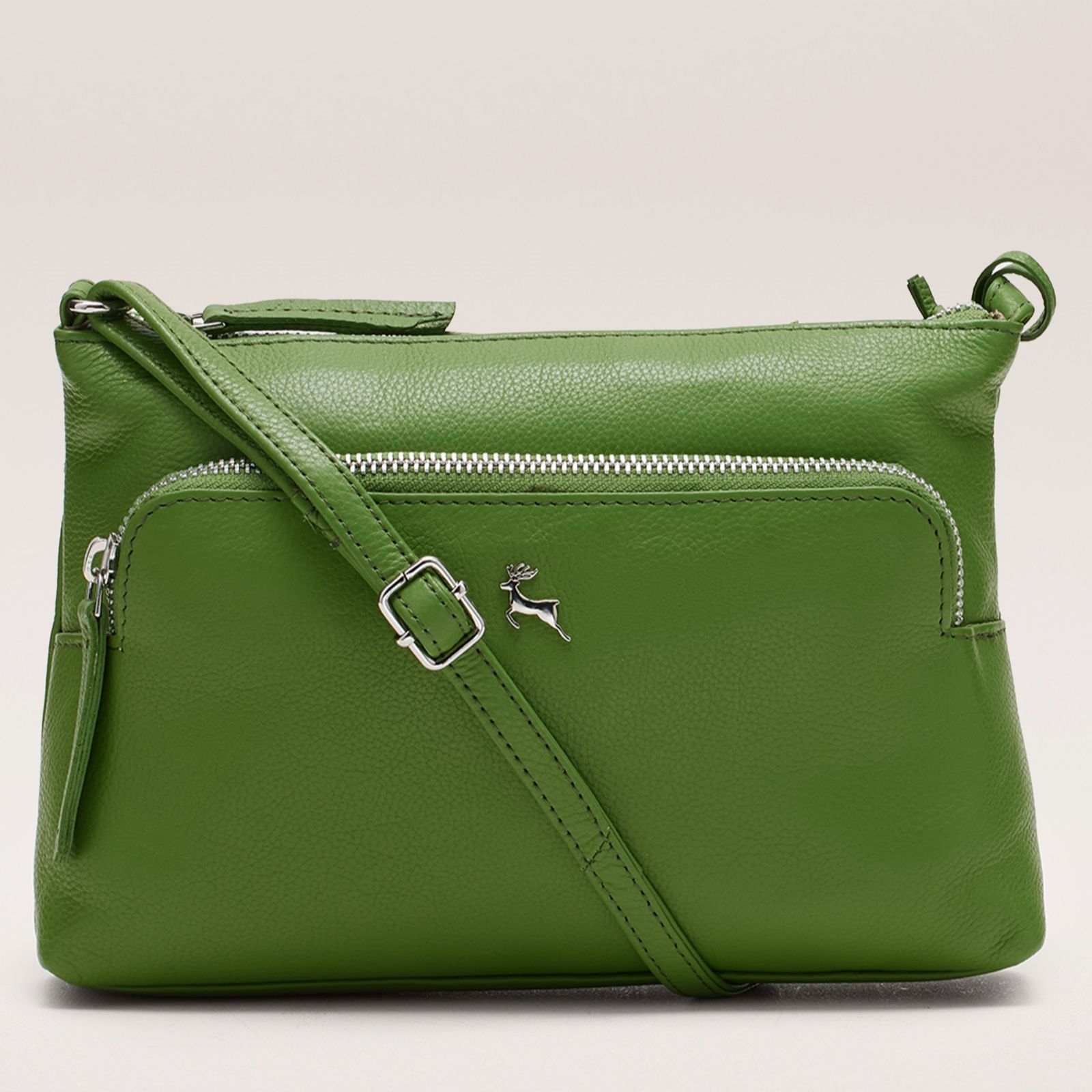Ashwood Large Cross-Body with Front Zip Compartment