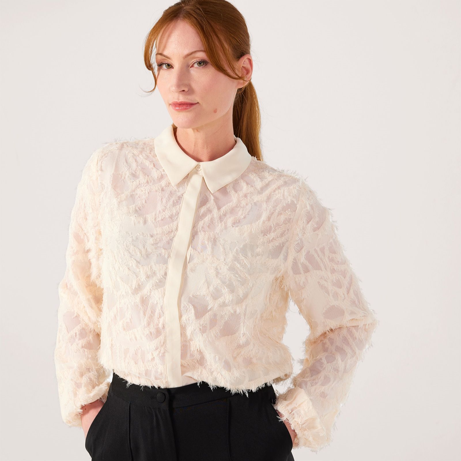 Yas Gia Textured Shirt