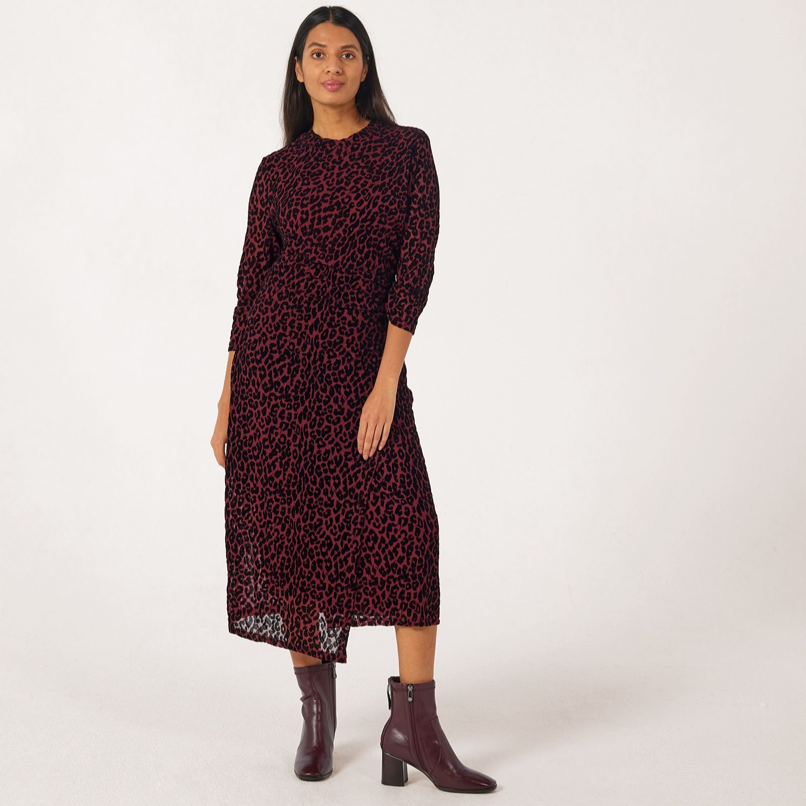 Izabel London Leopard Print Dress