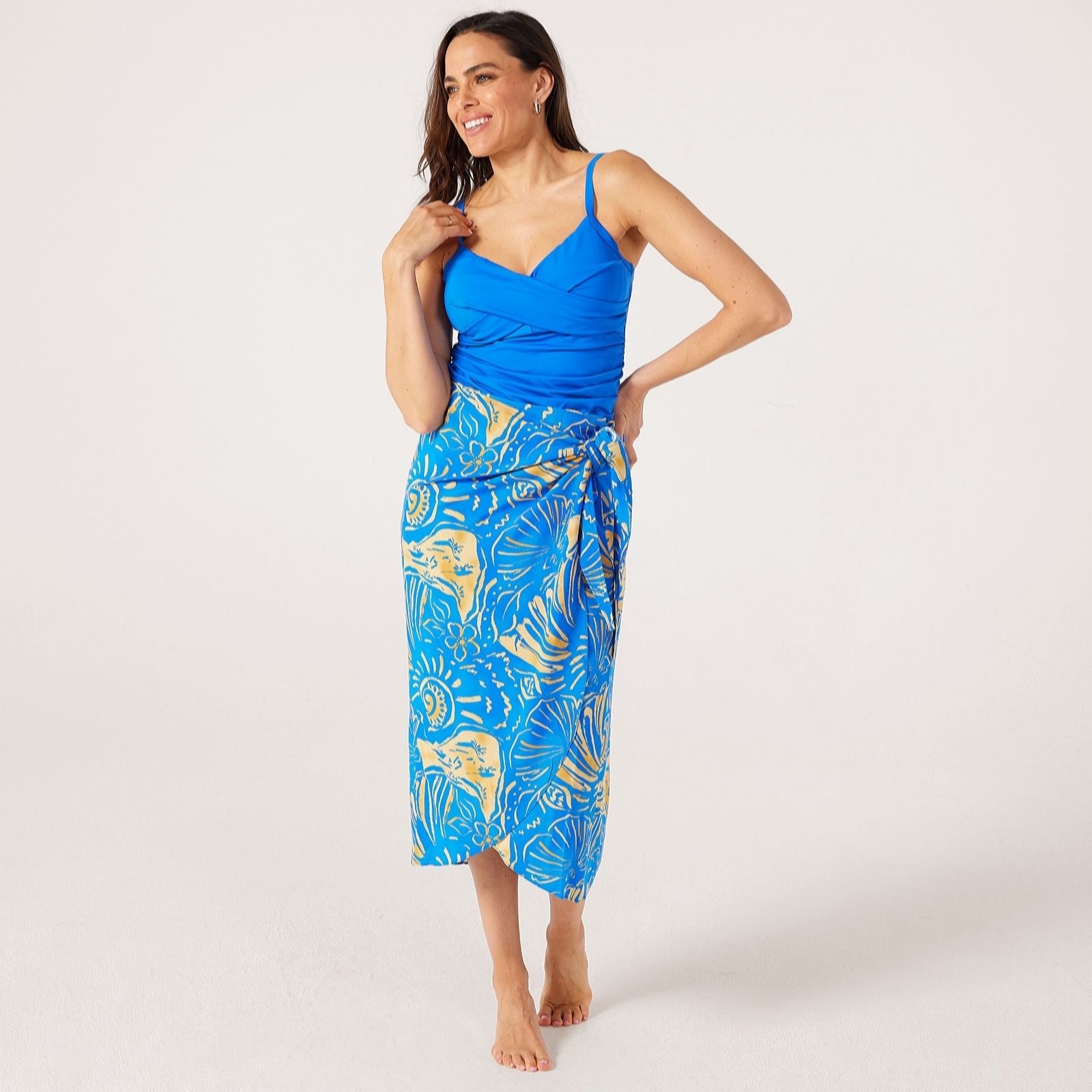 Ruth Langsford Azure Wrap Sarong