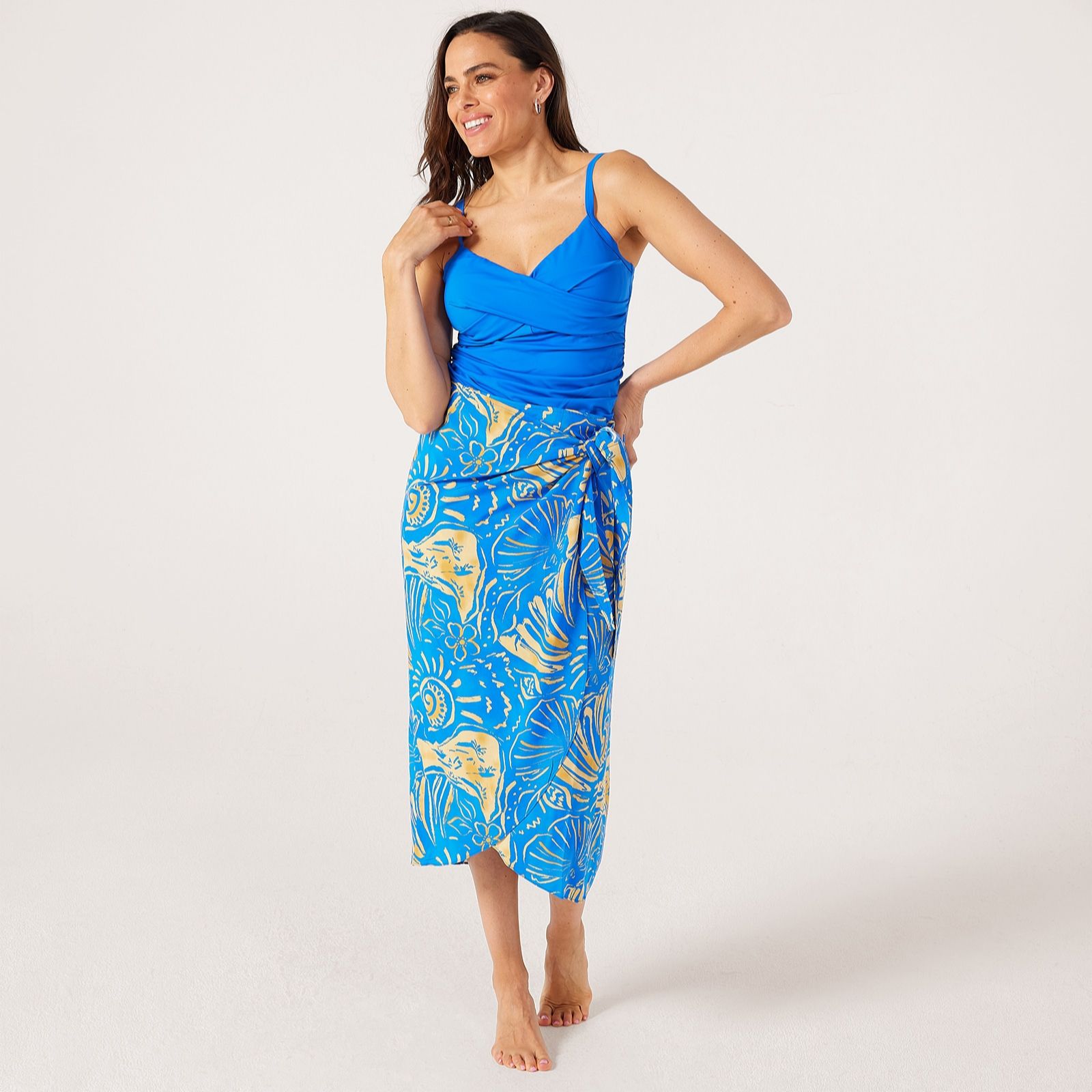 Ruth Langsford Azure Wrap Sarong