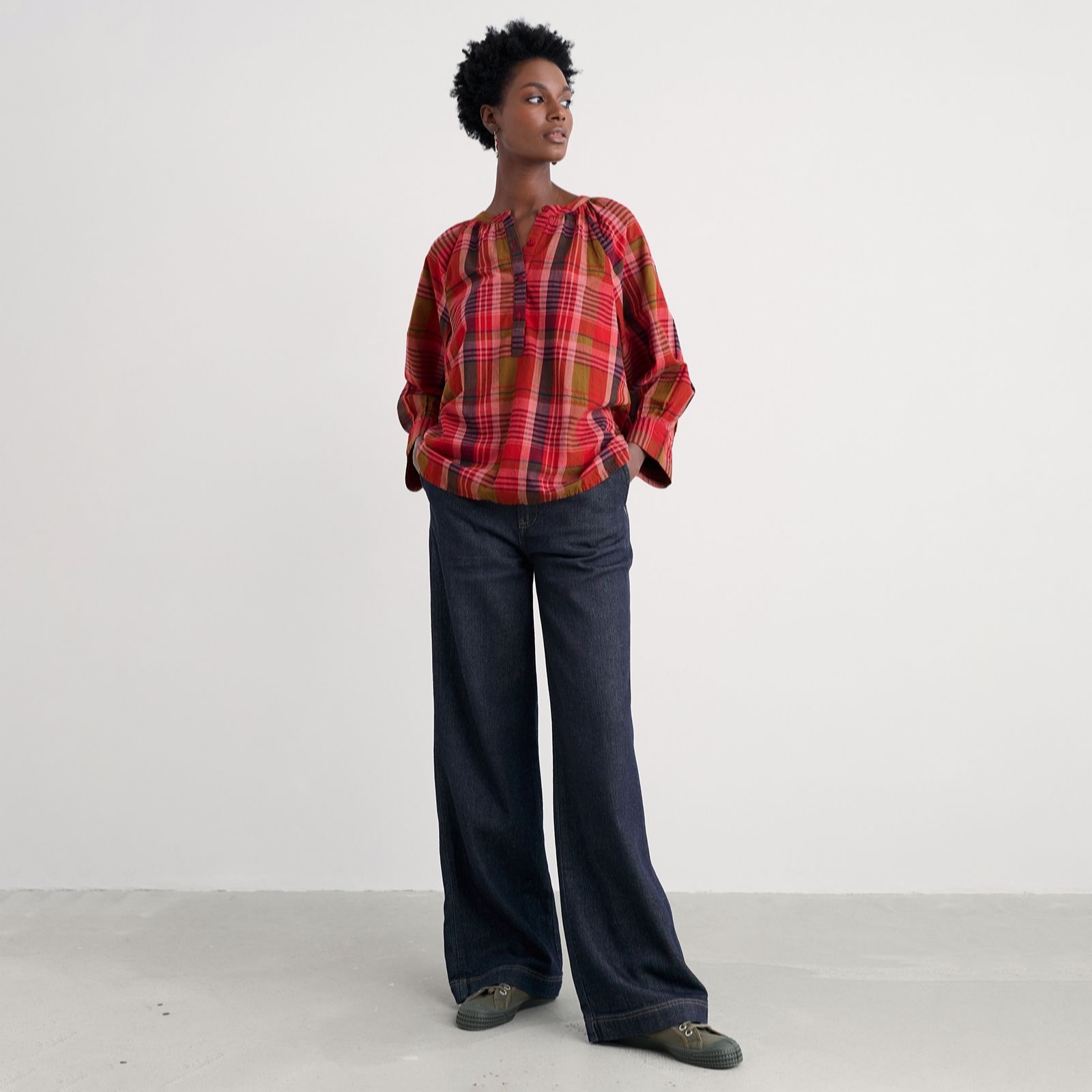 Seasalt Cornwall Moor Grass Shirt