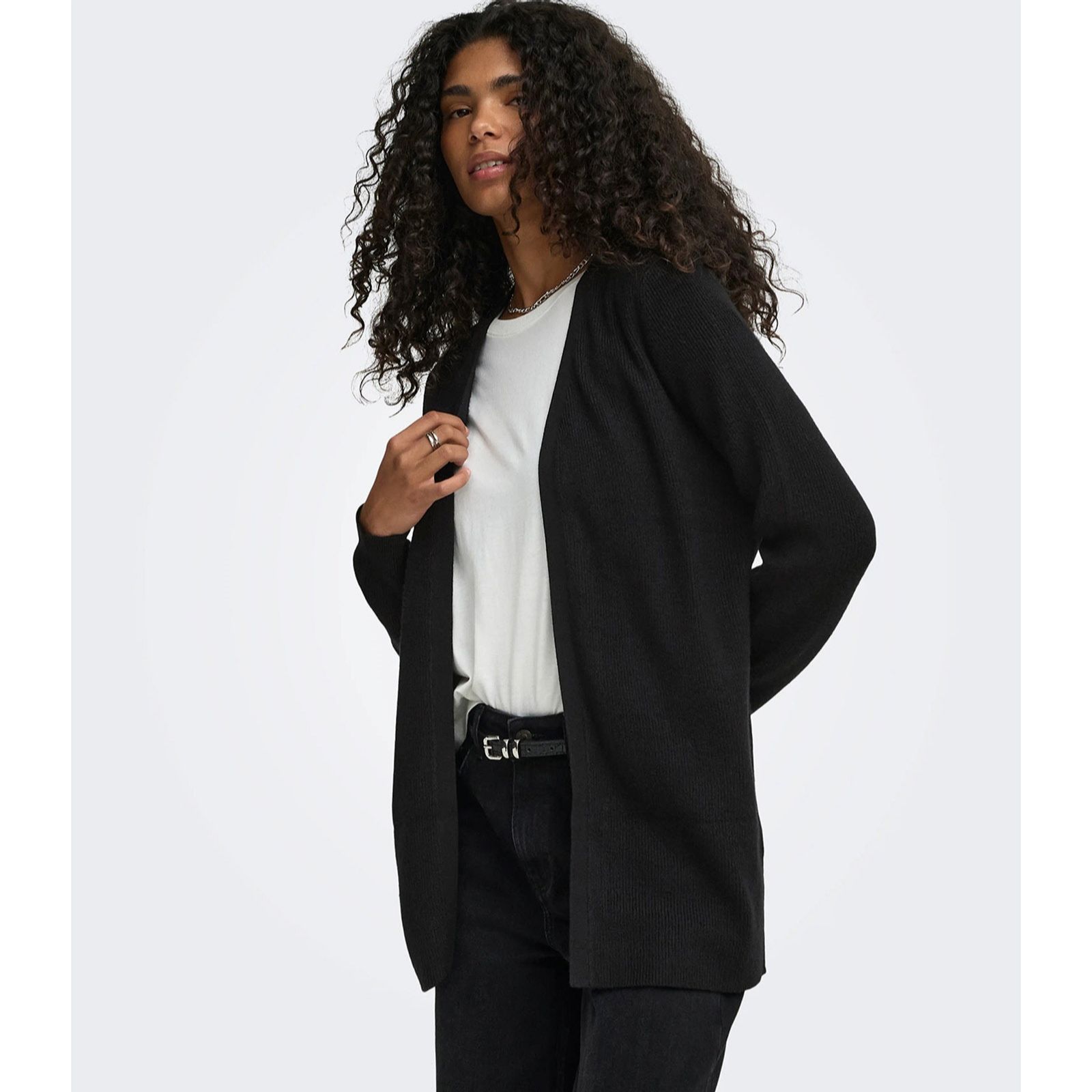 Only Mary Ribbed Knitted Cardigan