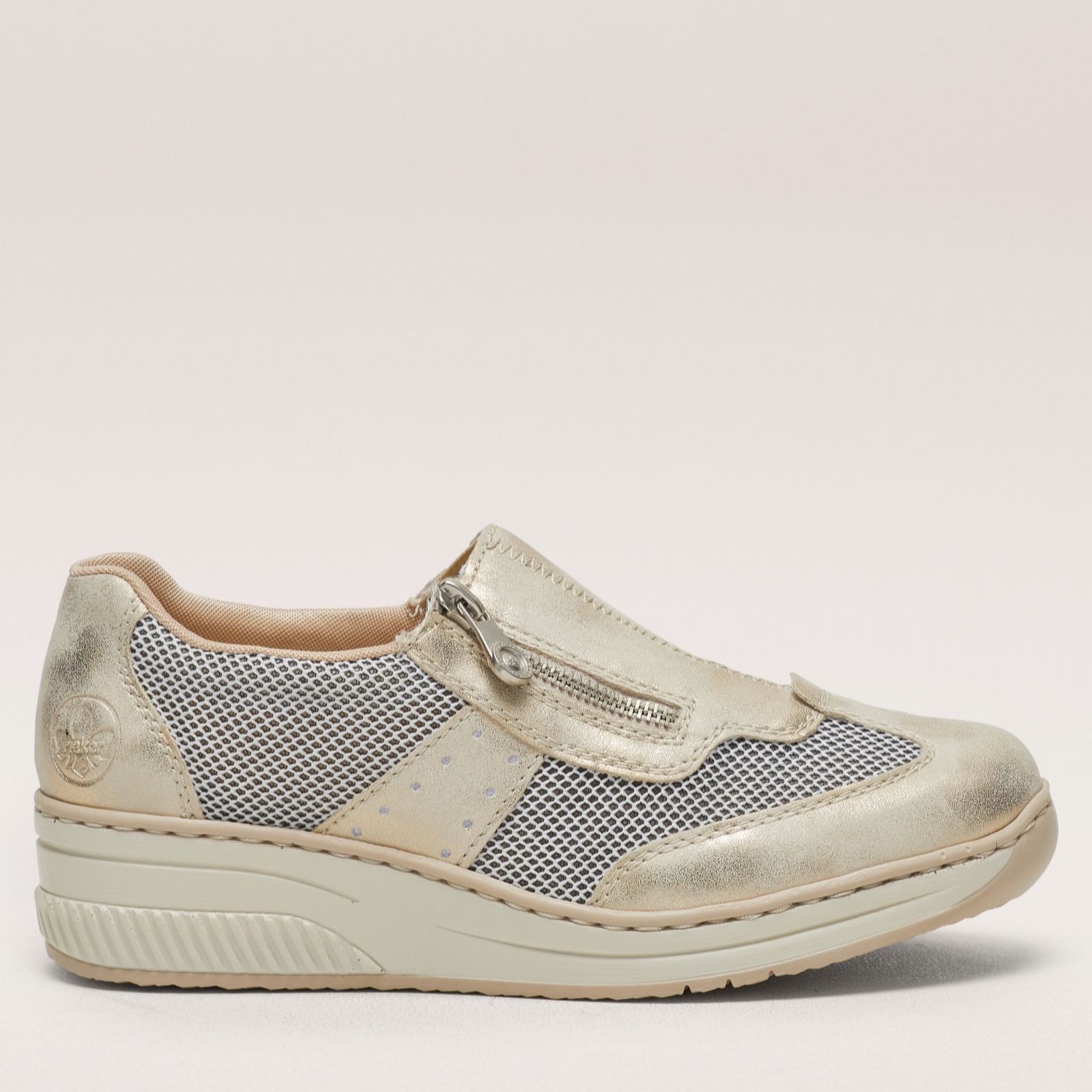 Outlet Rieker Wedge Slip On Trainer
