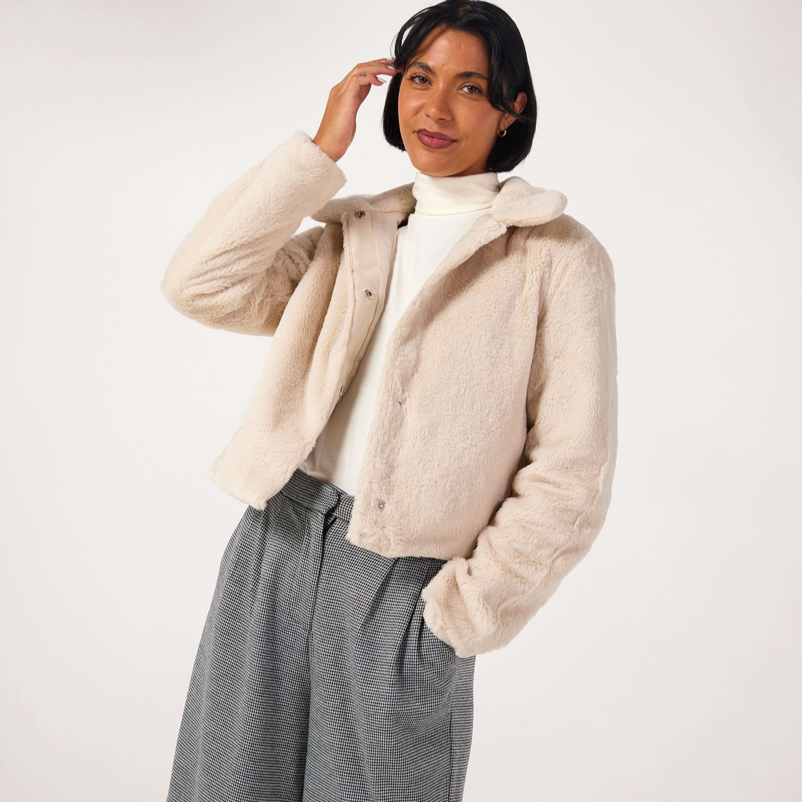 JDY Macy Faux Fur Jacket