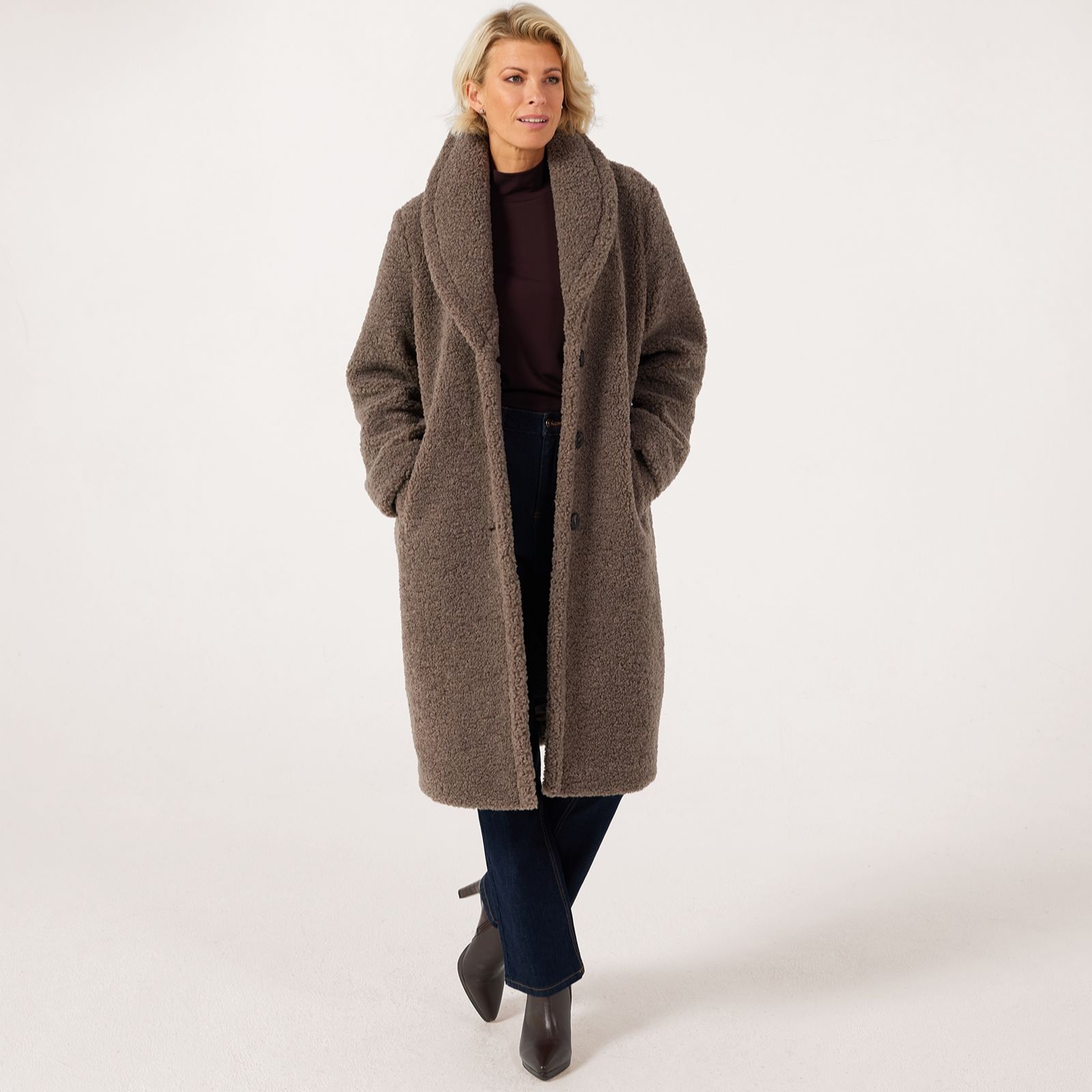 Ruth Langsford Teddy Coat