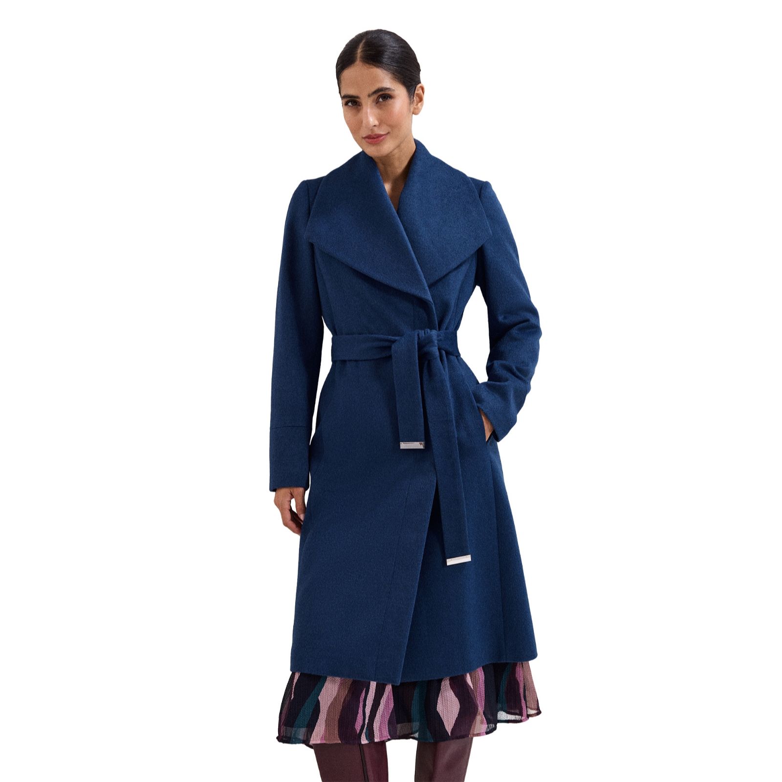 Phase Eight Wool Blend Nicci Belted Coat