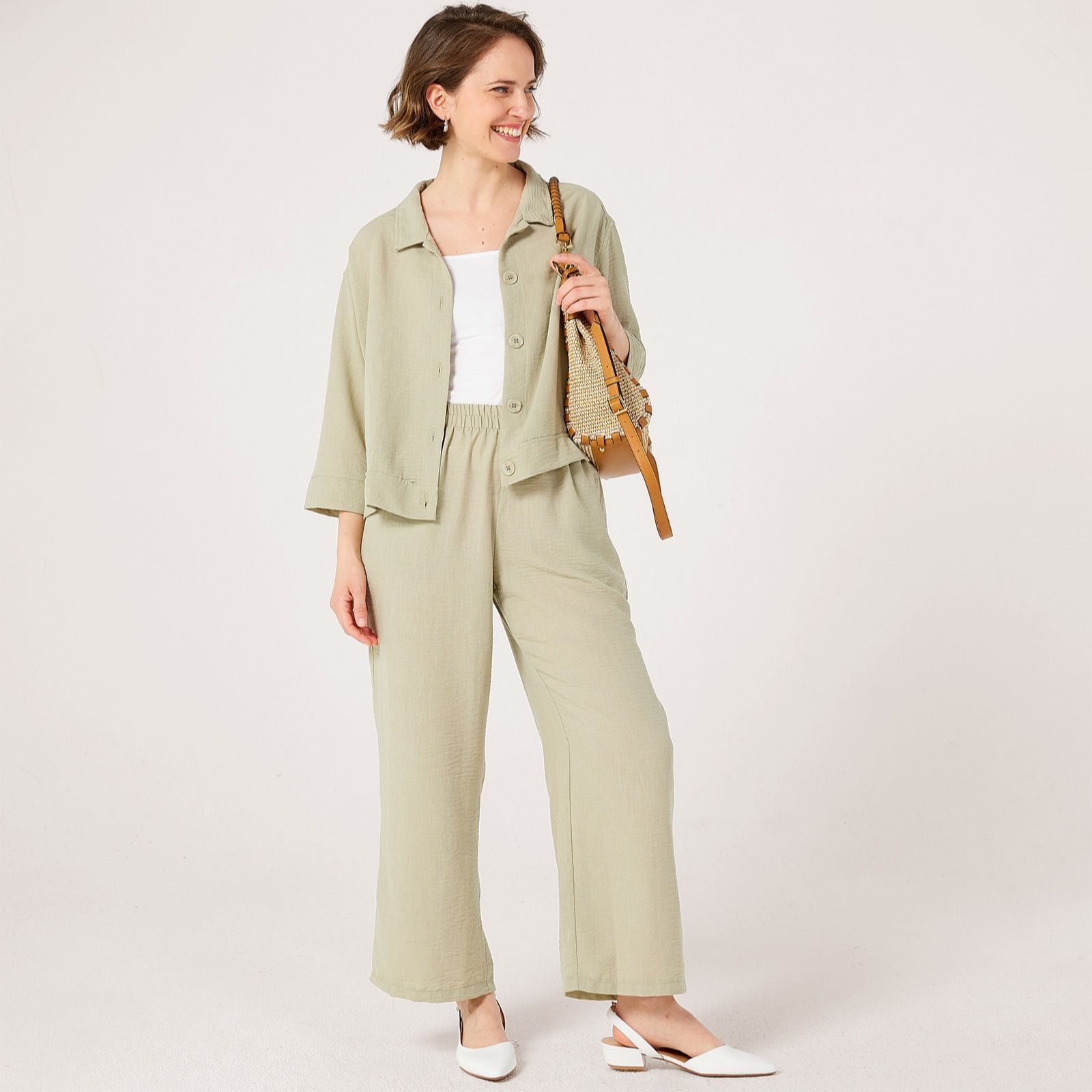 Kim & Co Linen Feel Light Jacket