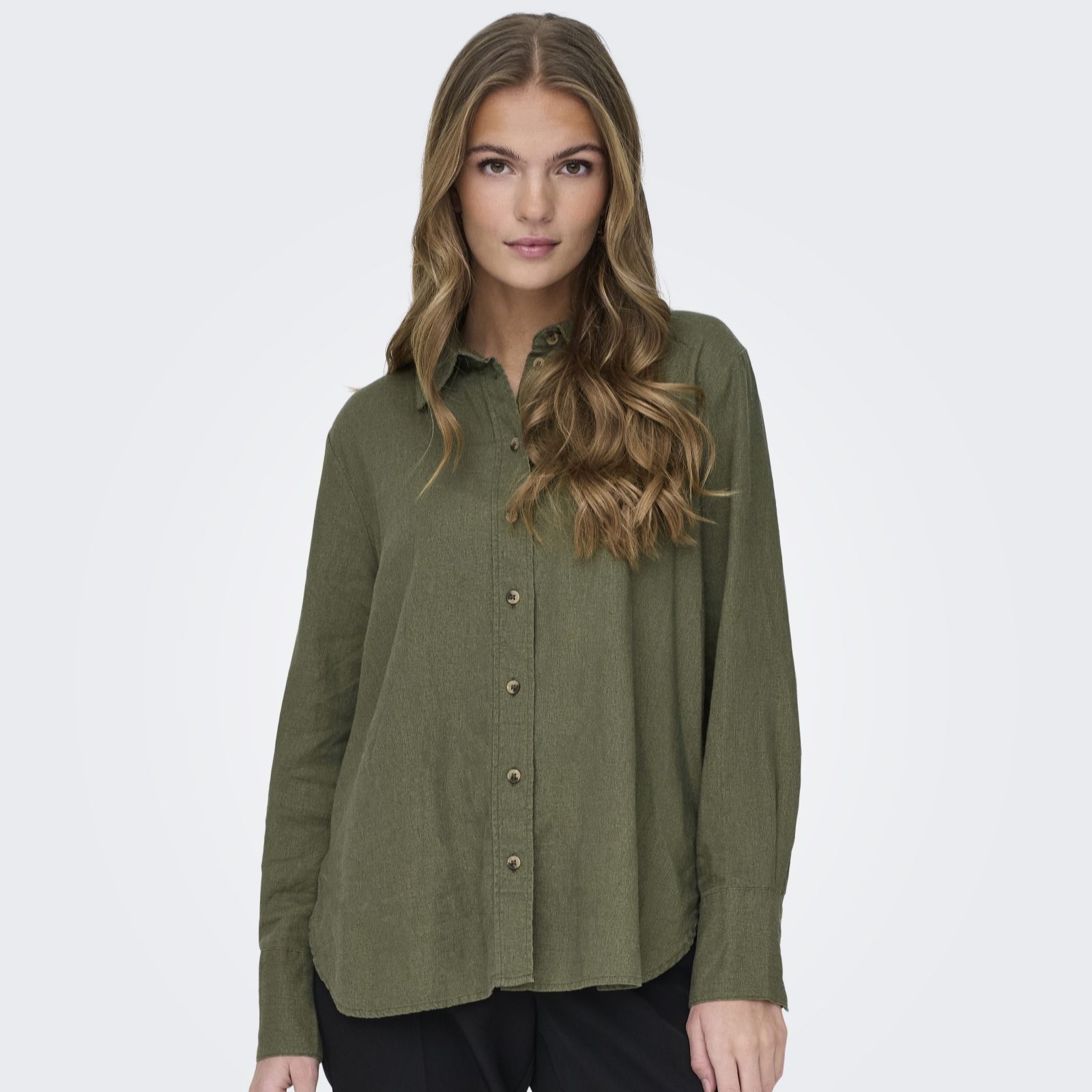 JDY Say Linen Blend Shirt