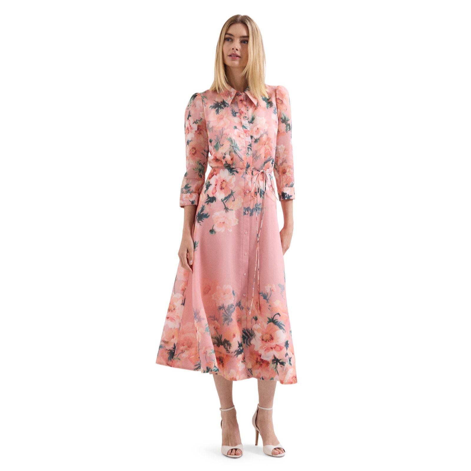Phase Eight Anabella Floral Shirt Dress Standard