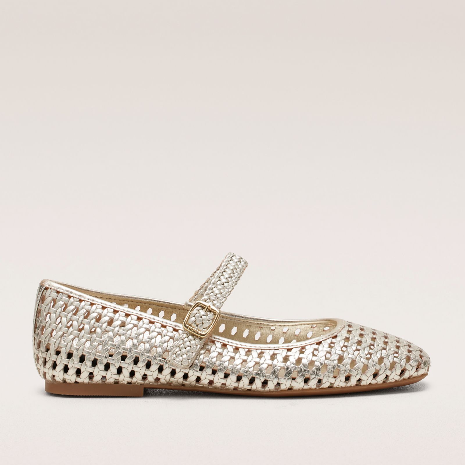 Vionic Hyacinth Alameda Woven Mary Jane Shoe