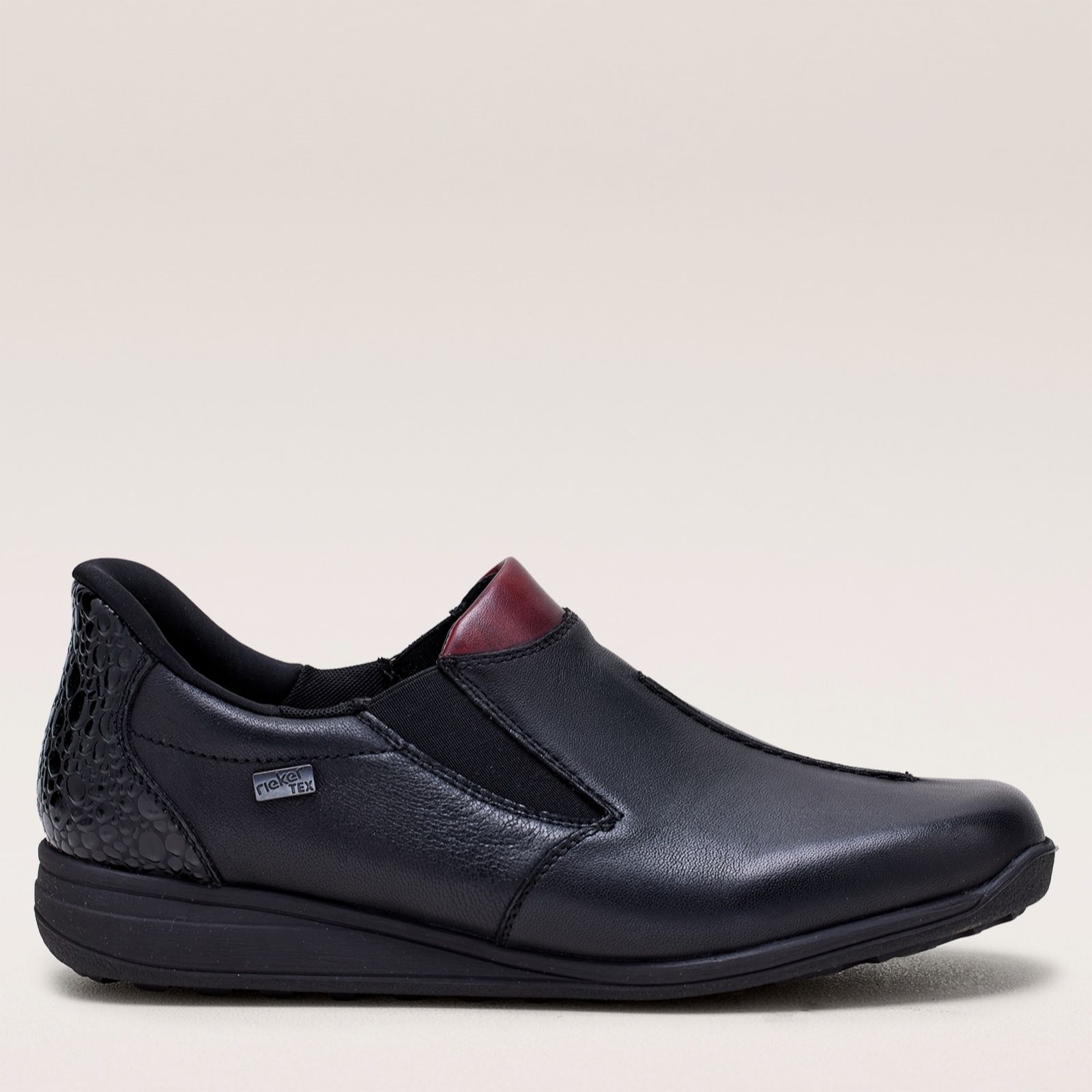 Outlet Rieker Tex Wide Fit Leather Shoes