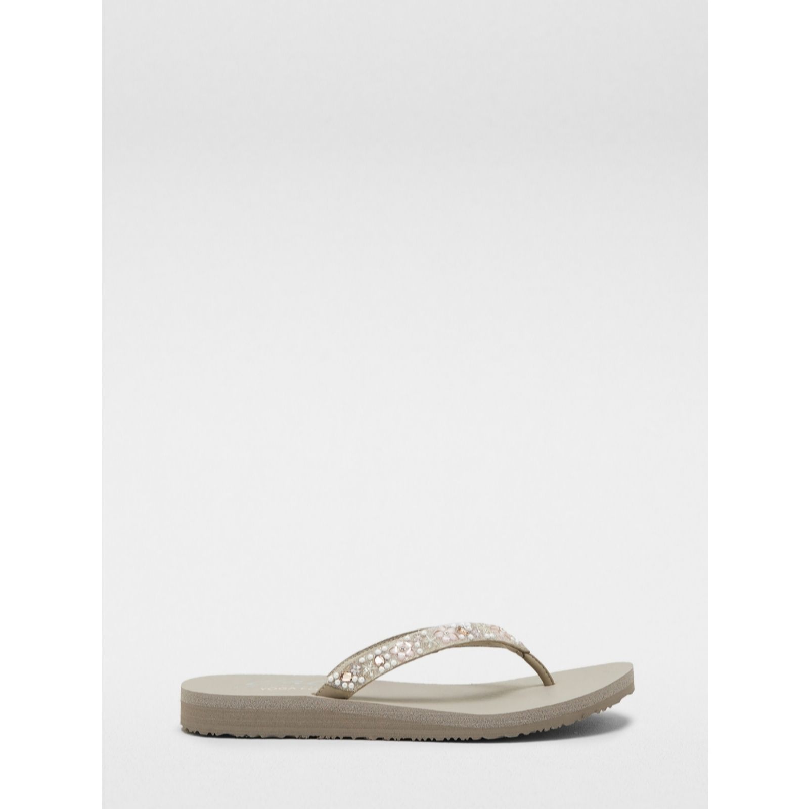Outlet Skechers Meditation Dancing Daisy Flip Flop