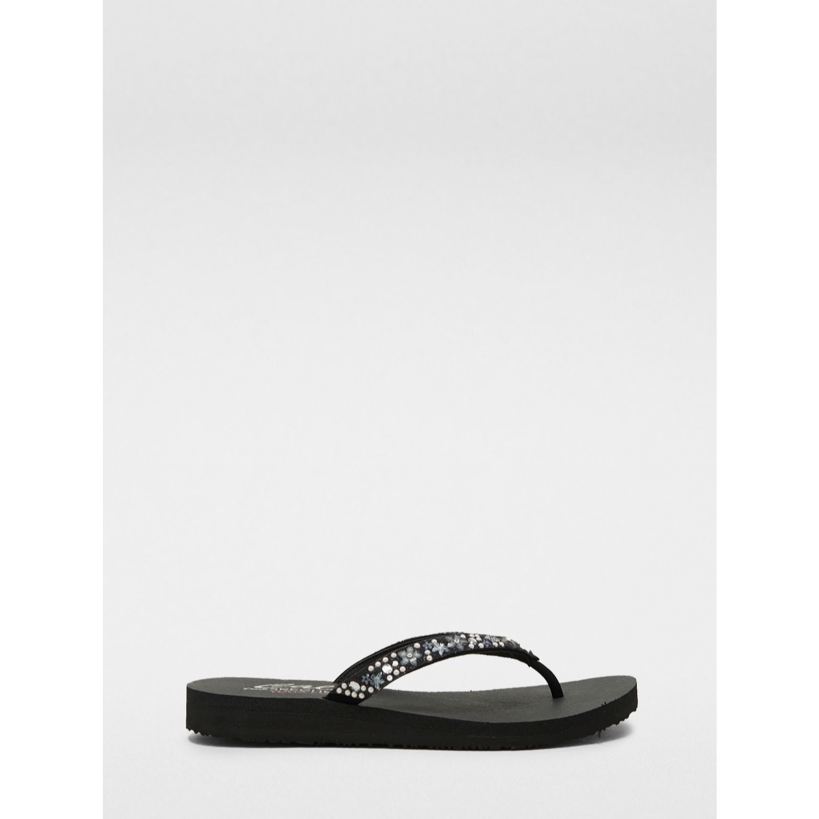 Outlet Skechers Meditation Dancing Daisy Flip Flop