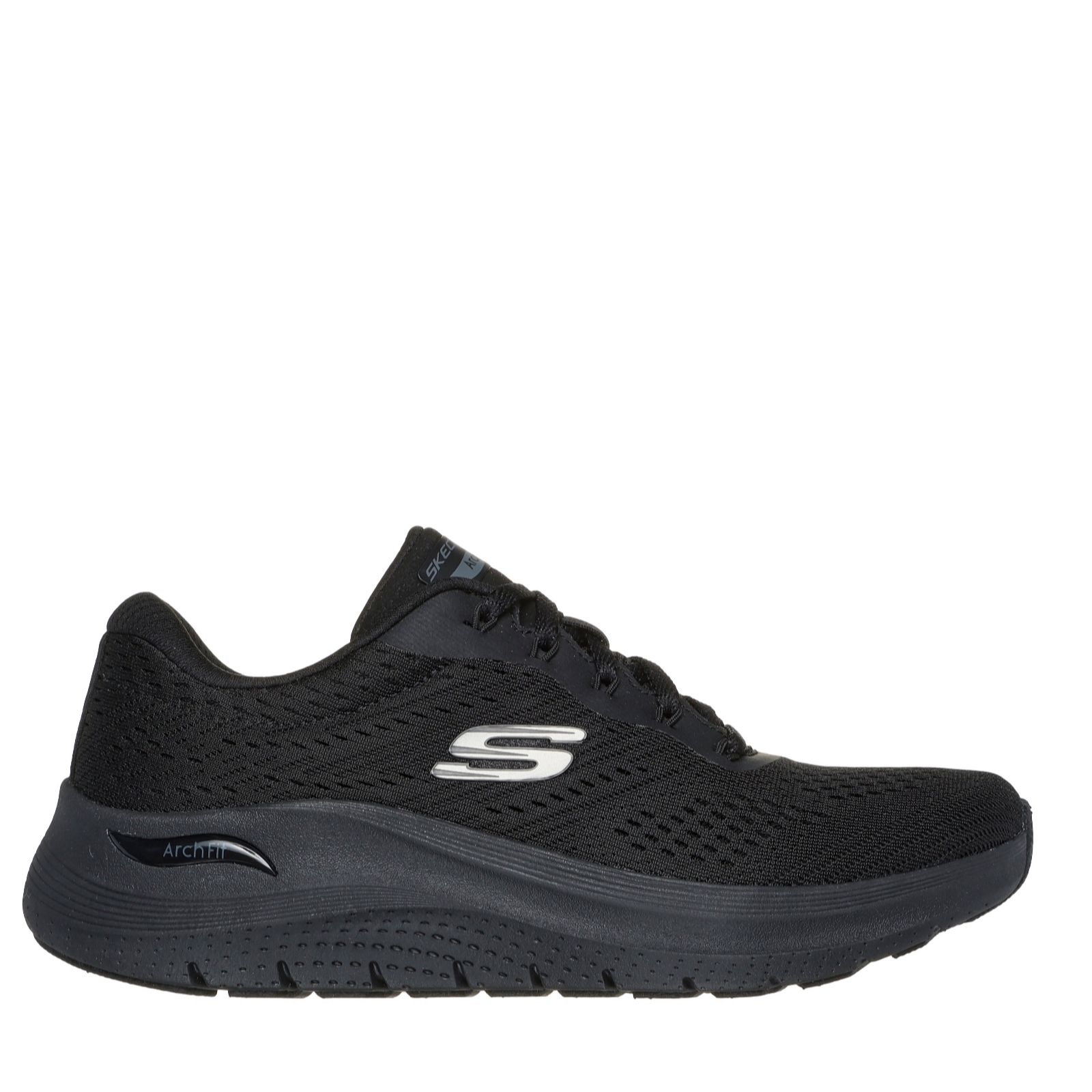 Outlet Skechers Wide Fit Arch Fit 2.0 Big League Lace Up Trainer